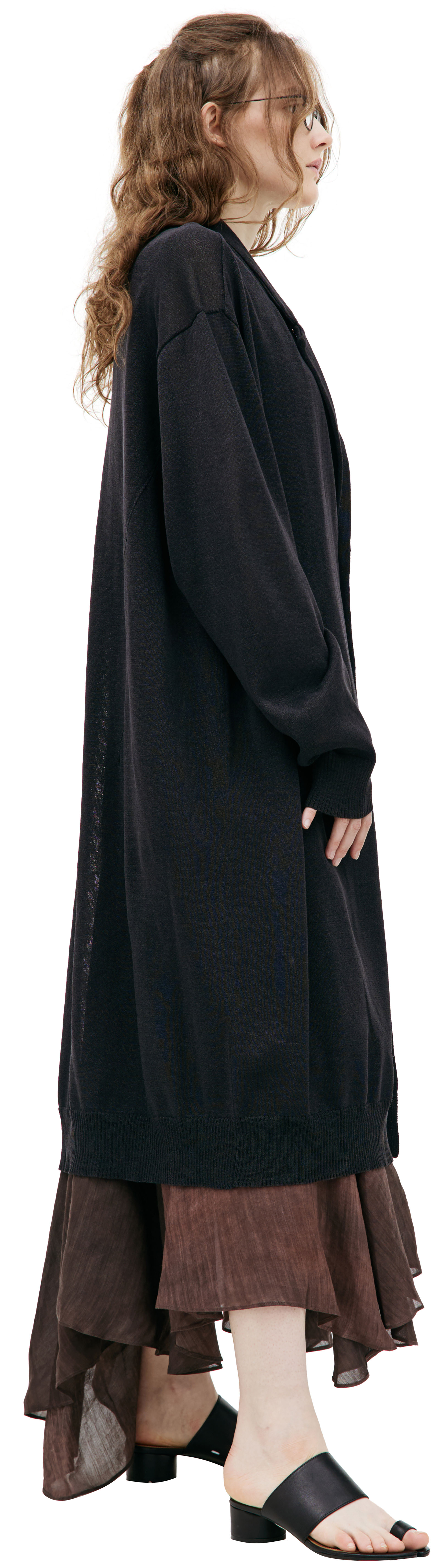 Undercover Длинный кардиган с логотипом