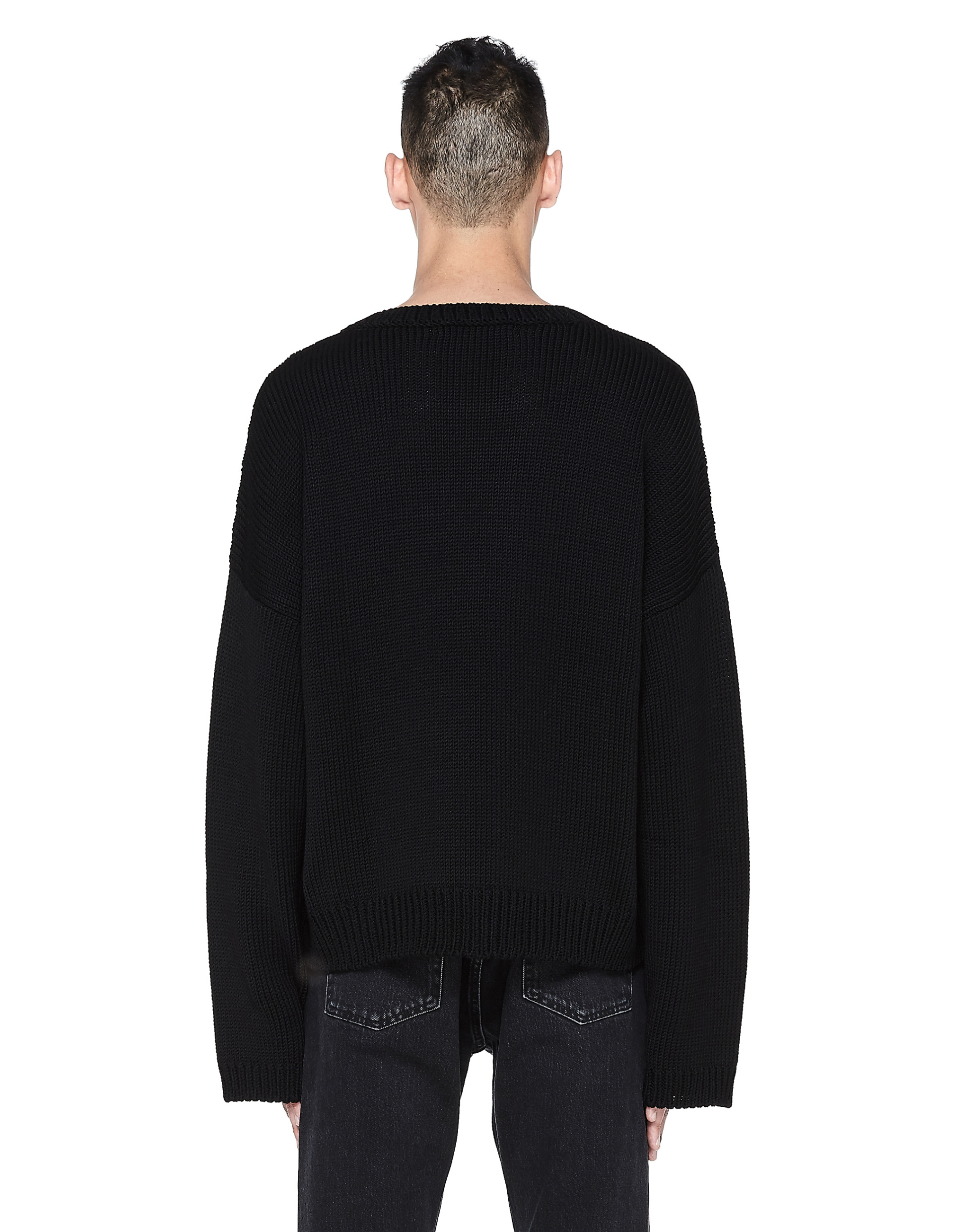 Enfants Riches Déprimés Черный свитер с лого \'E.R.D. Classique\'