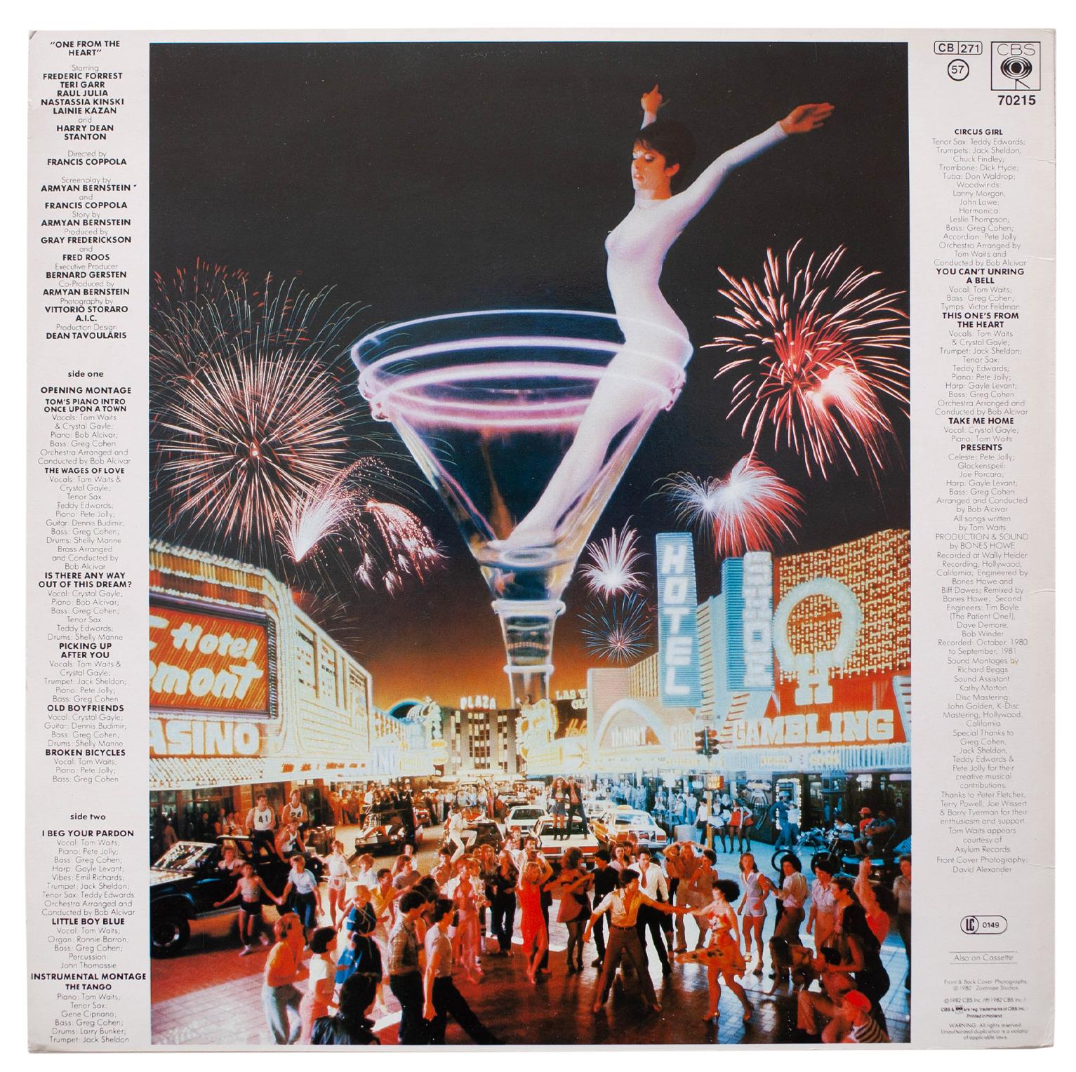  Винил Tom Waits and Crystal Gayle - One From The Heart