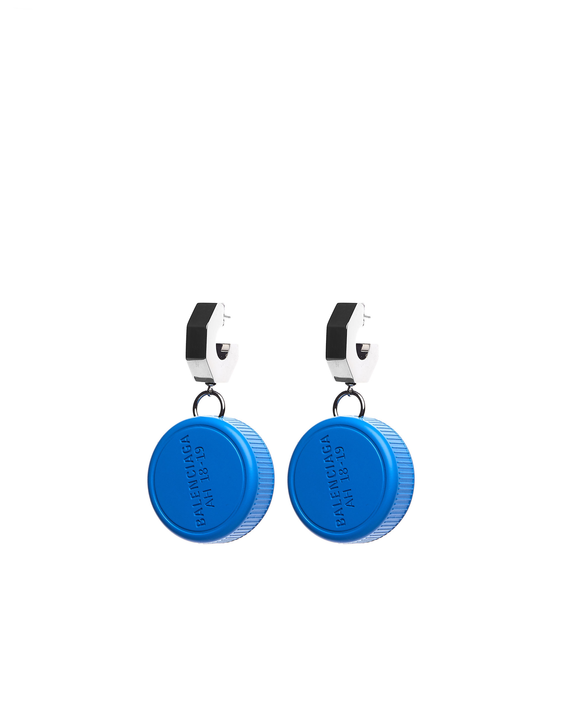 Balenciaga Пластиковые серьги с логотипом