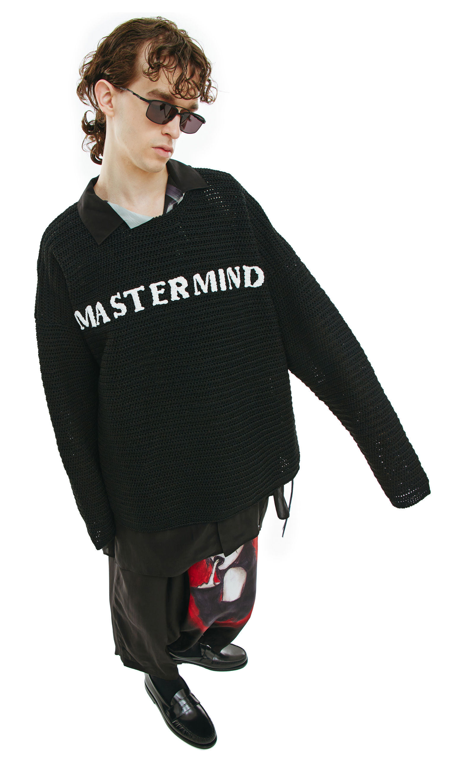 Mastermind WORLD Вязанный свитер с логотипом