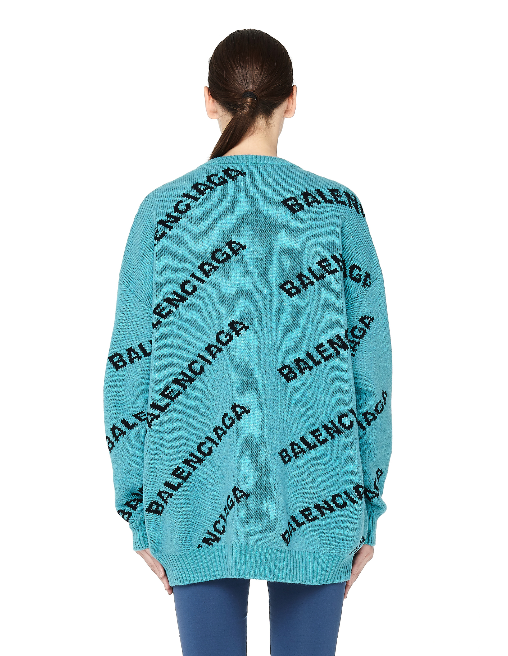 Balenciaga Свитер из шерсти с лого