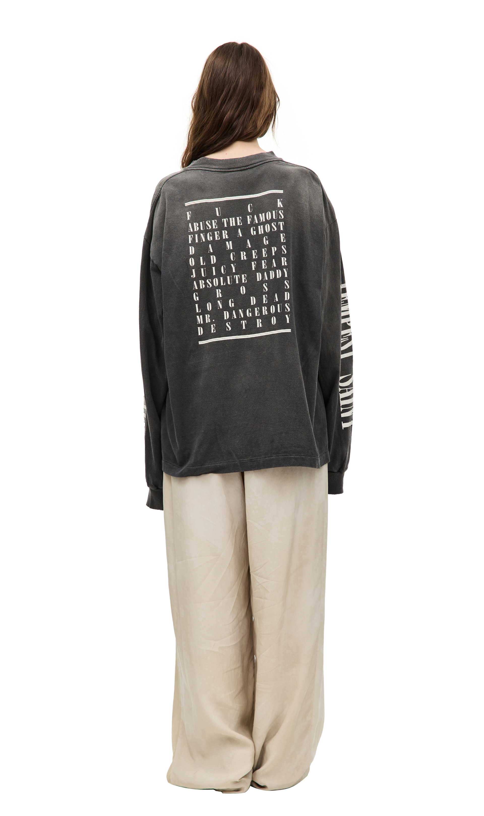 Saint Mxxxxxx Лонгслив с принтом \'Tempest\'