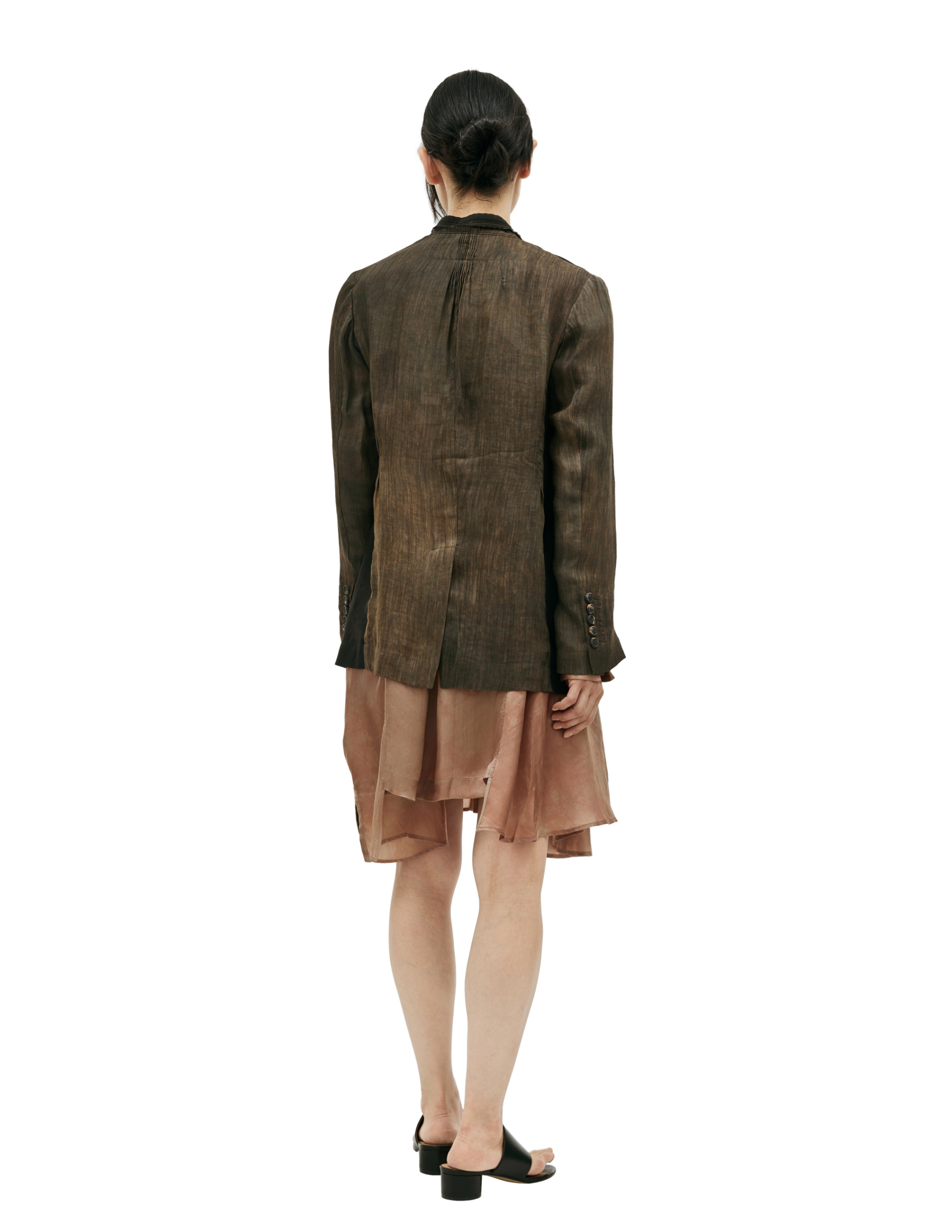 Ziggy Chen Комбинированный пиджак