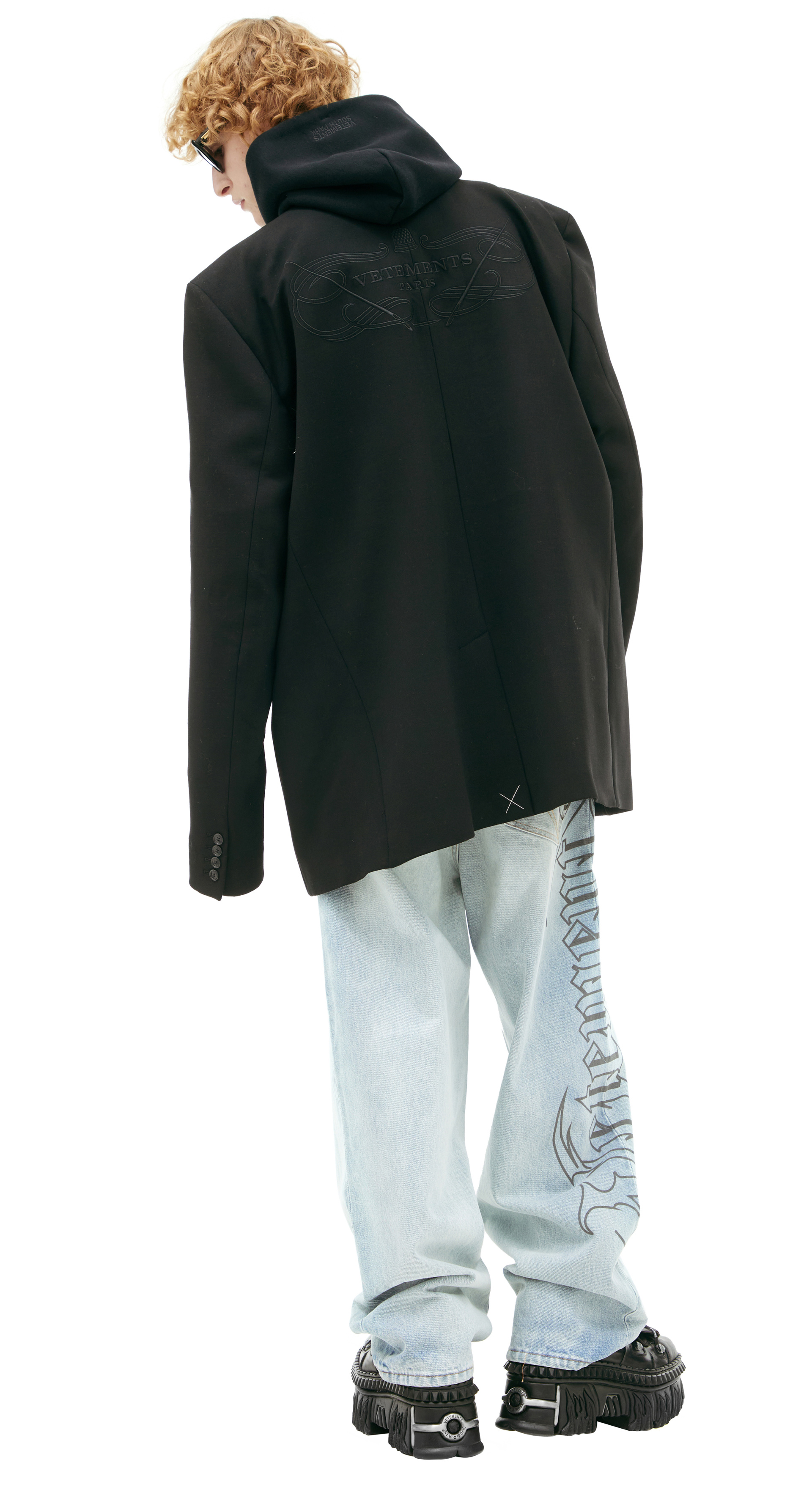 VETEMENTS Пиджак с вышивкой