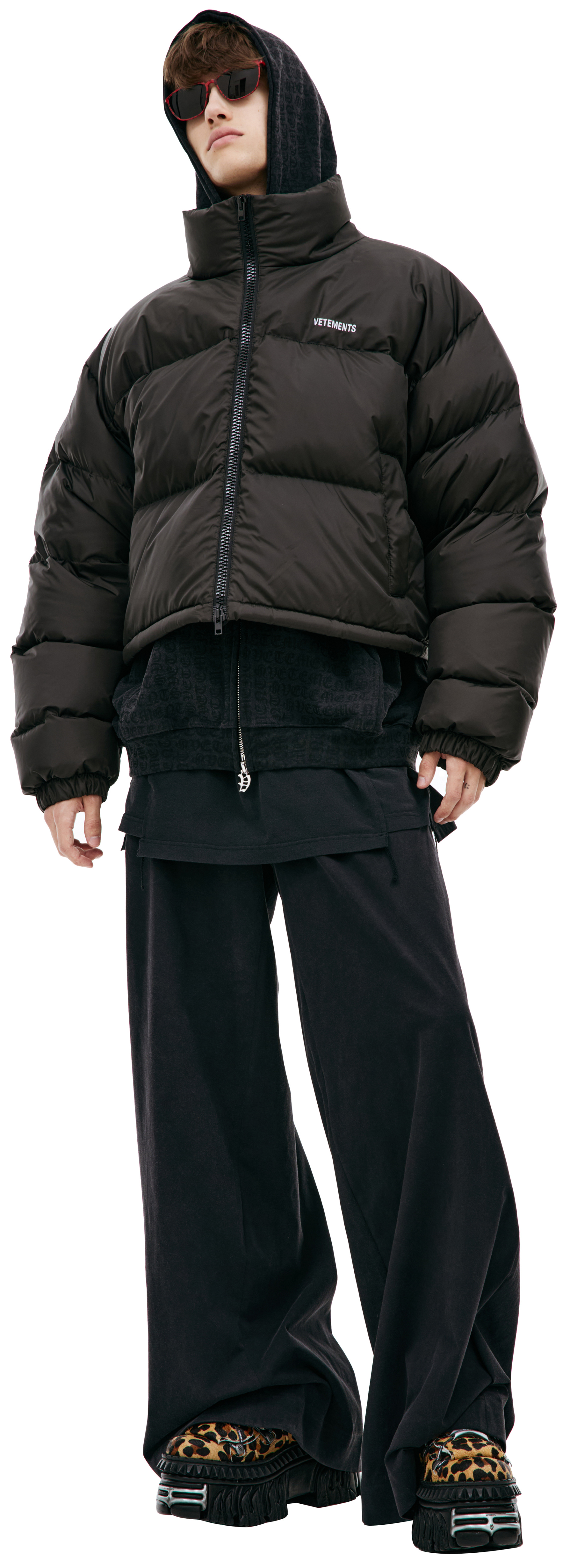 VETEMENTS Укороченный пуховик