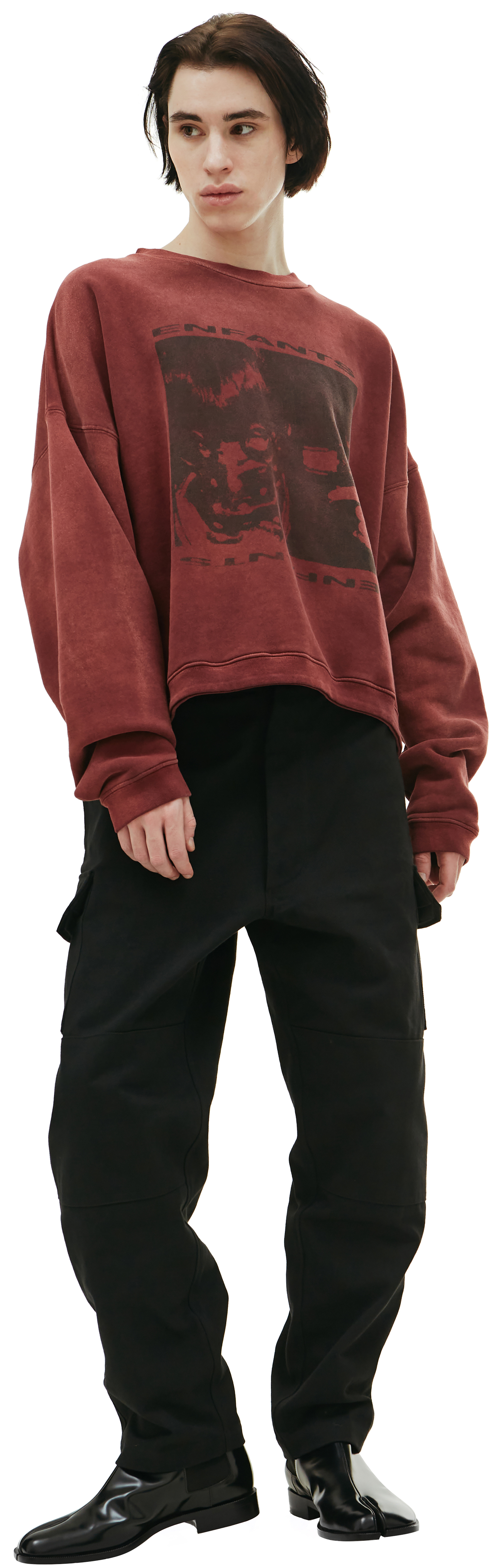 Enfants Riches Déprimés Оверсайз свитшот Girl Gun