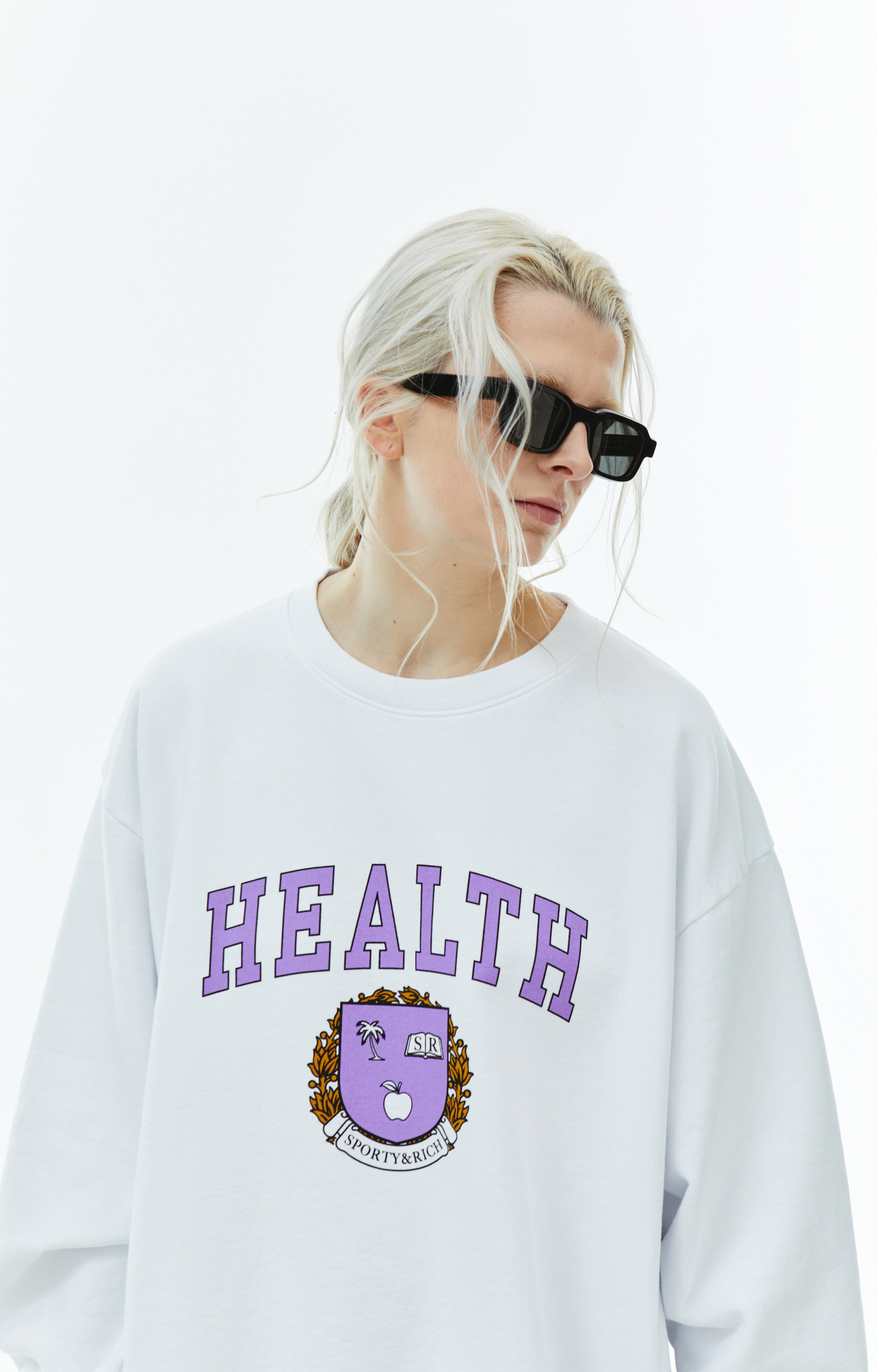 SPORTY & RICH Оверсайз свитшот Diana