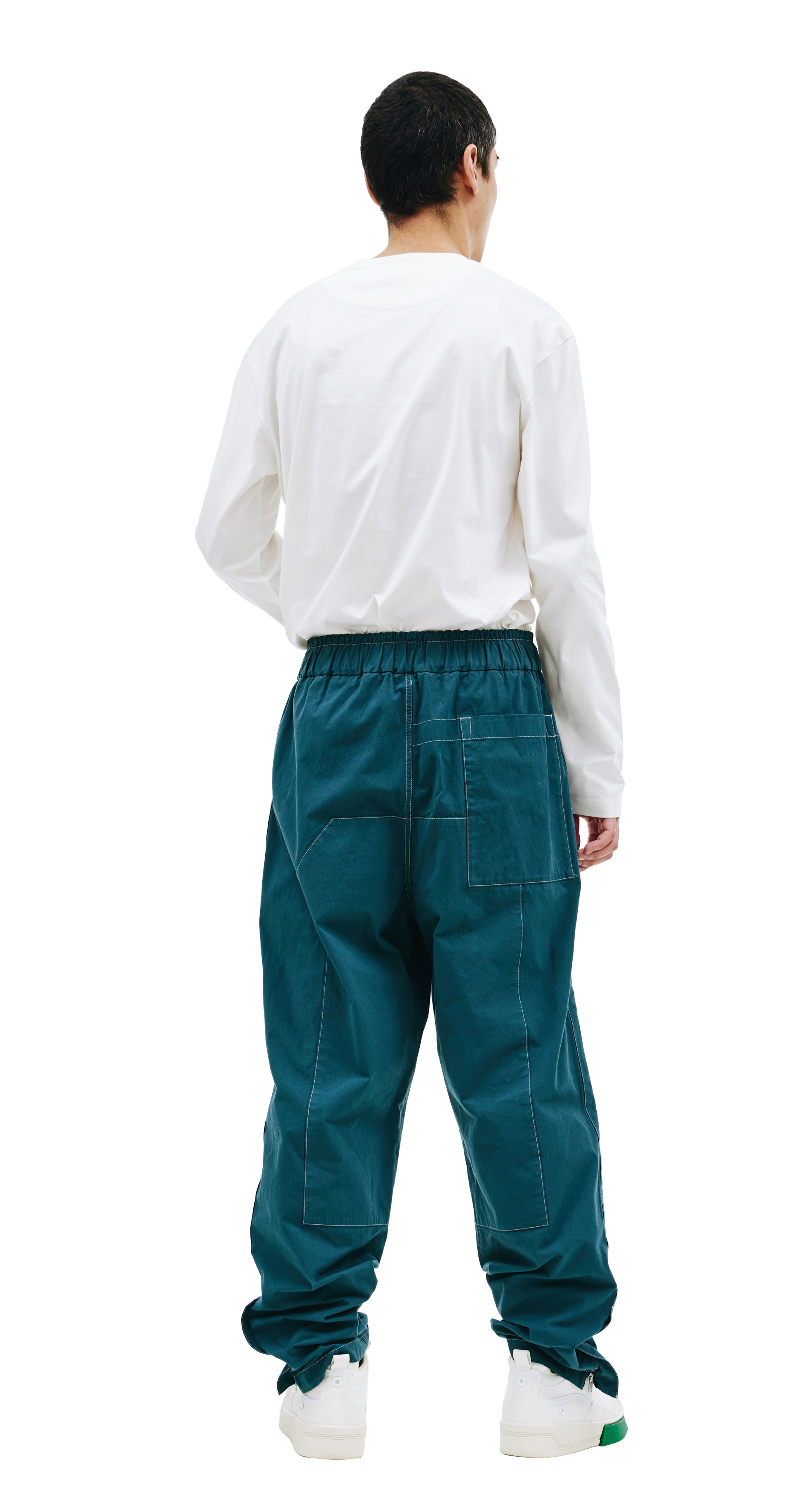 Jil Sander Брюки с контрастными швами