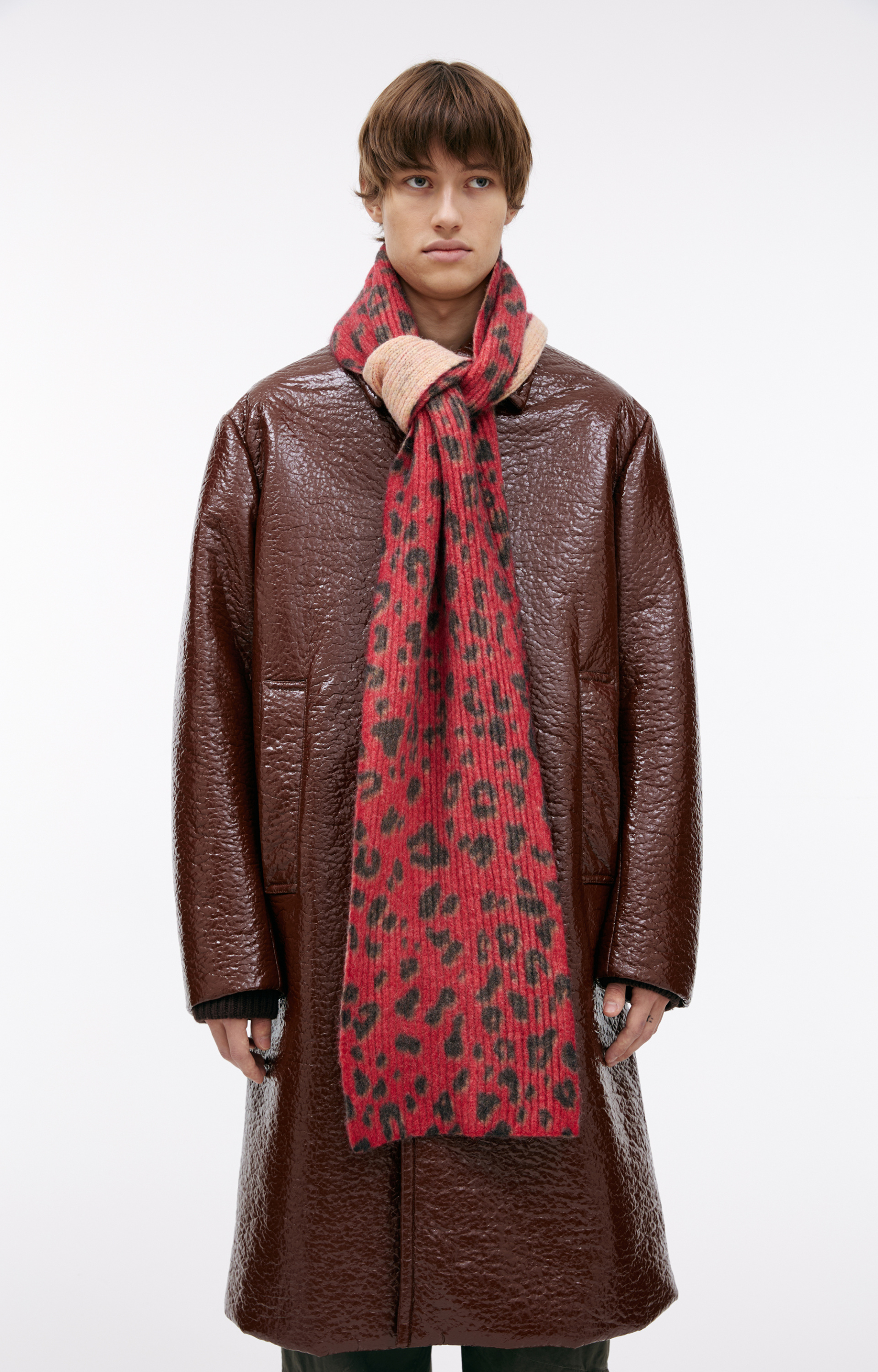 Dries Van Noten Пальто с мятым эффектом