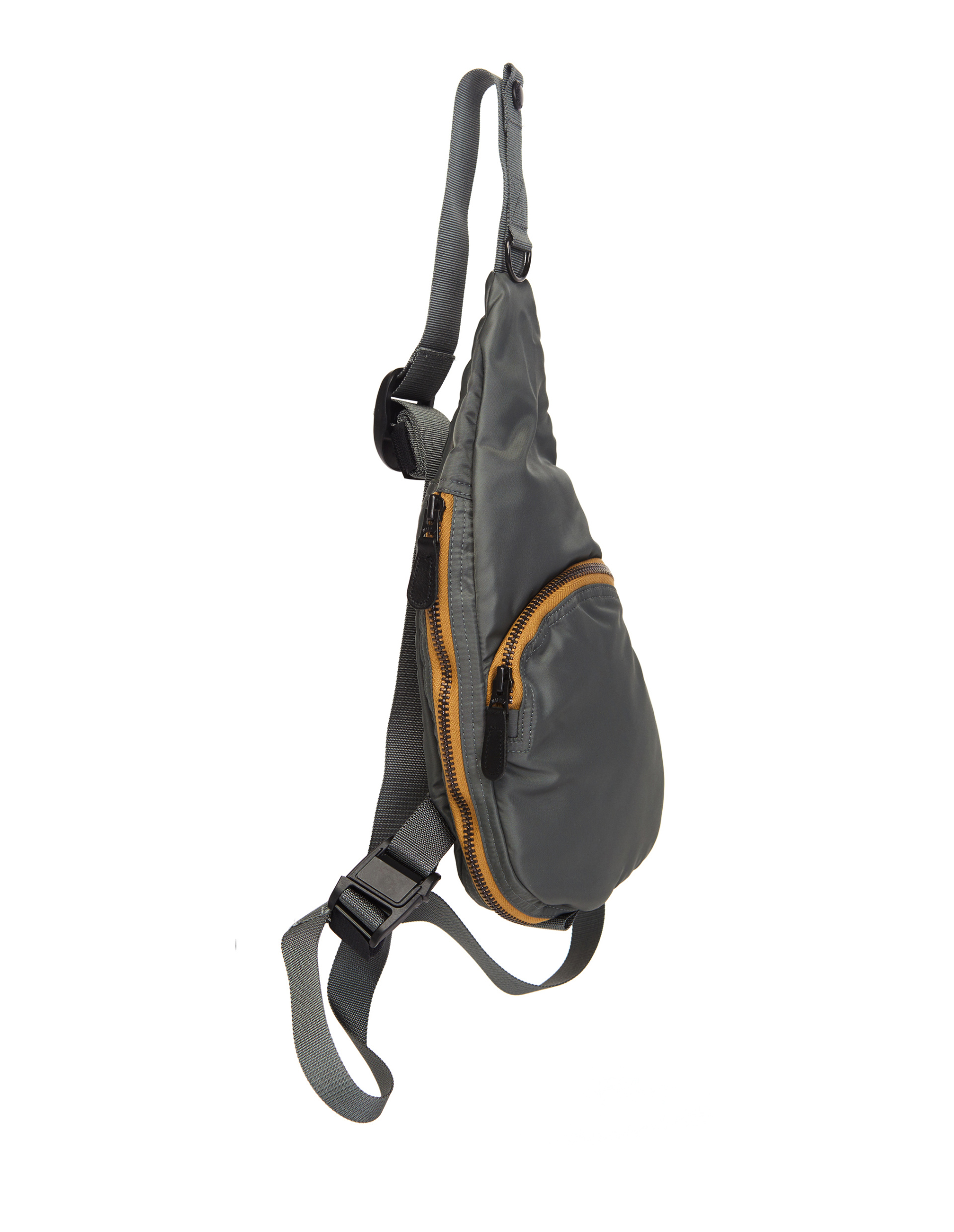 Junya Watanabe Нейлоновая сумка хаки на ремне