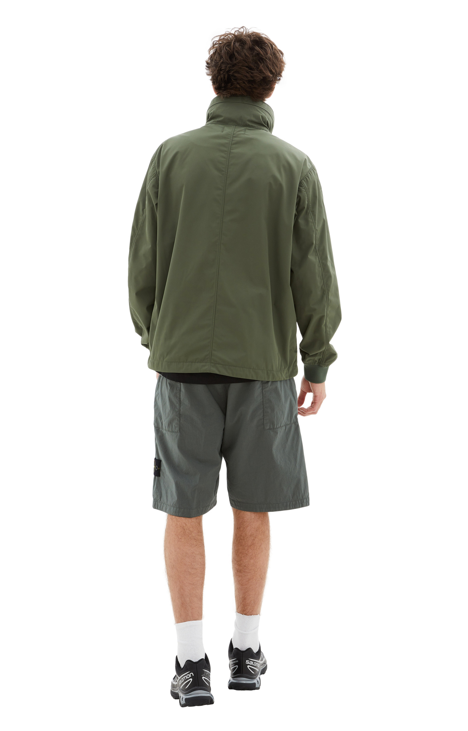 Stone Island Куртка со скрытым капюшоном