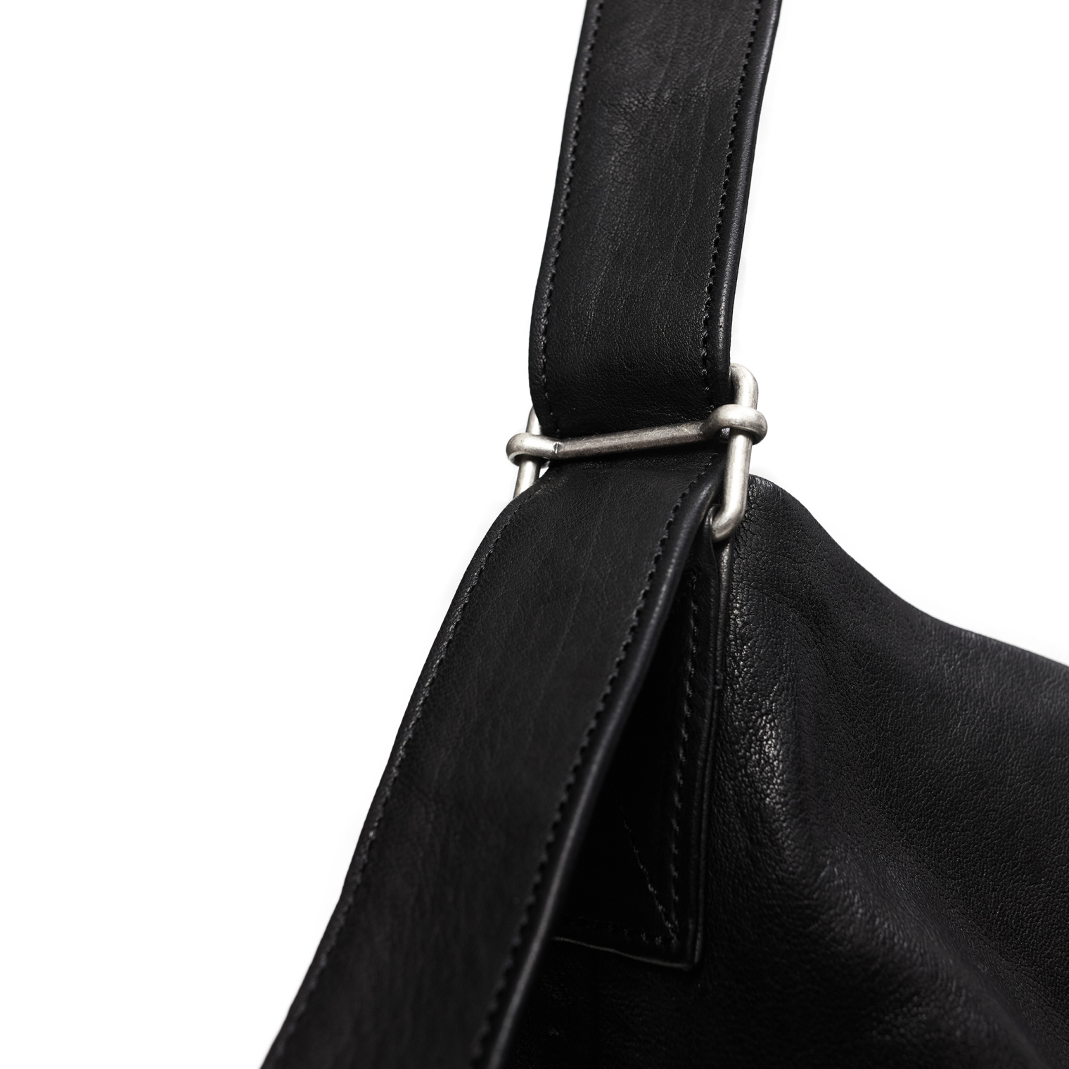 Ann Demeulemeester Черная сумка из кожи