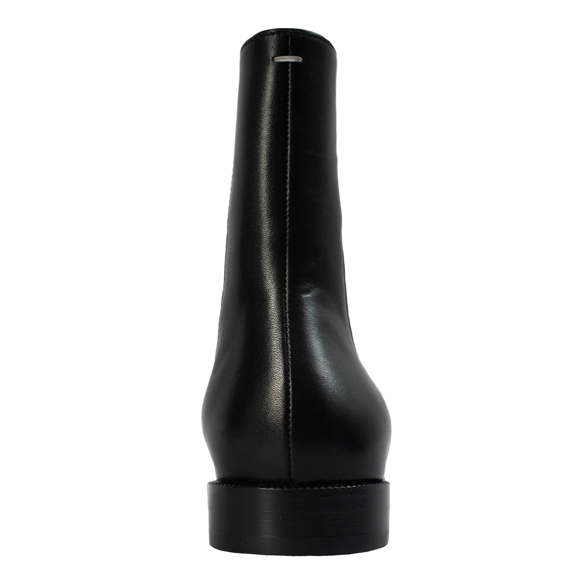 Maison Margiela Черные кожаные челси Tabi