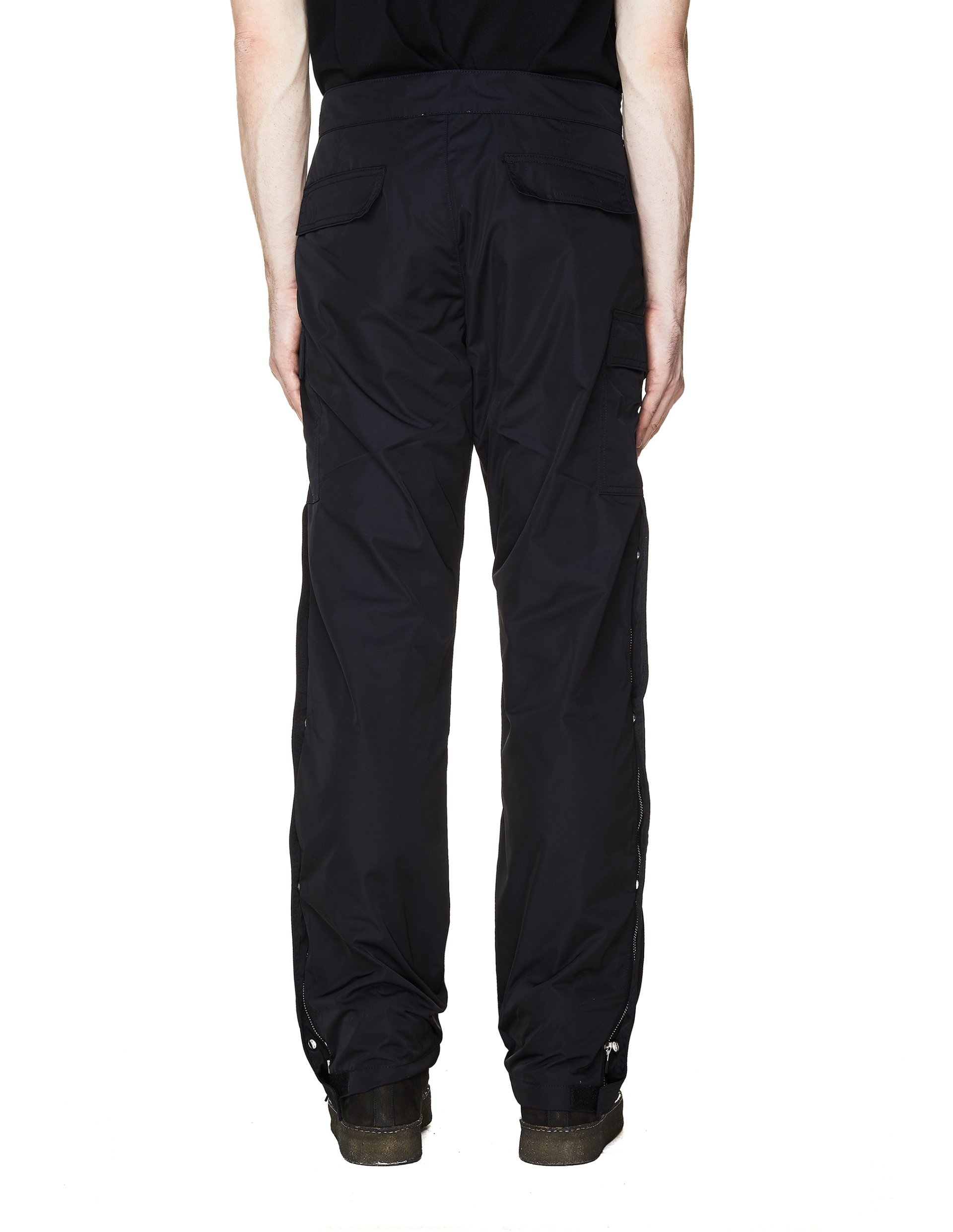 Fear of God Черные брюки с кнопками по бокам