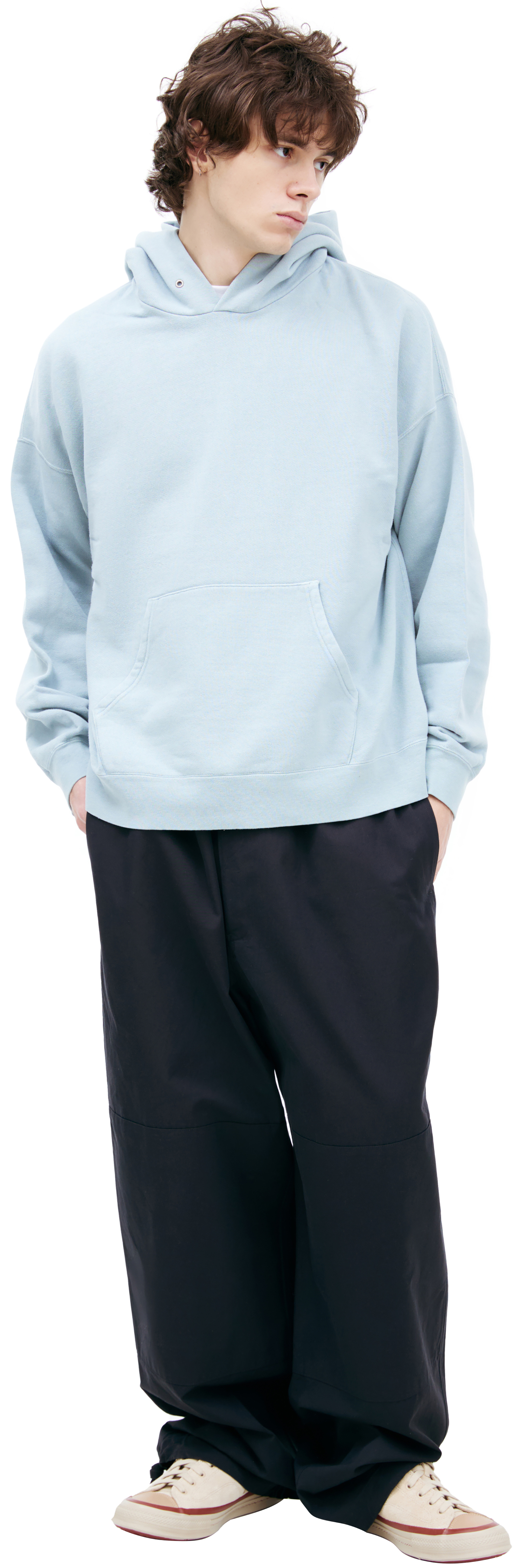 visvim Базовое худи из хлопка