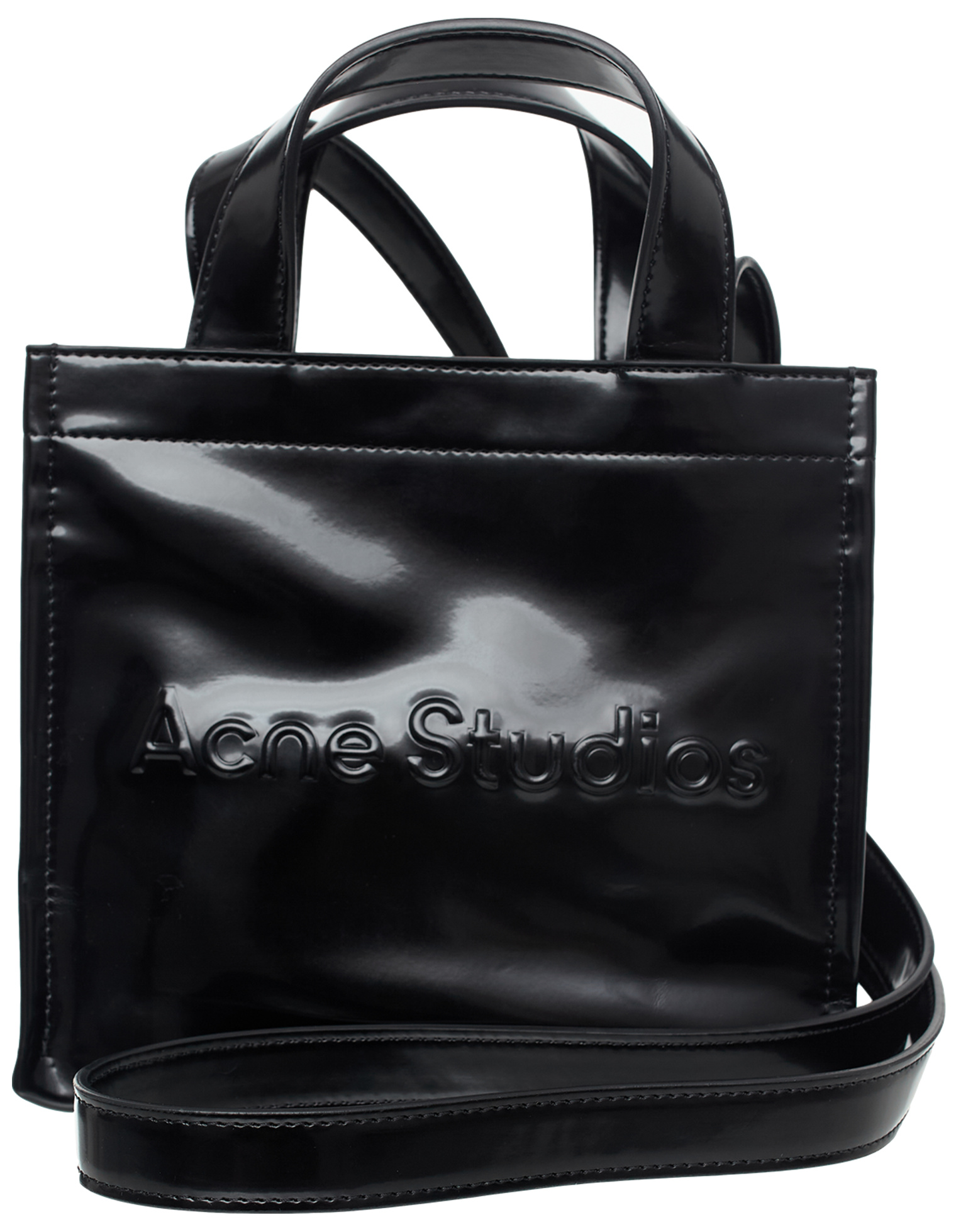 Acne Studios Черная сумка тоут Mini