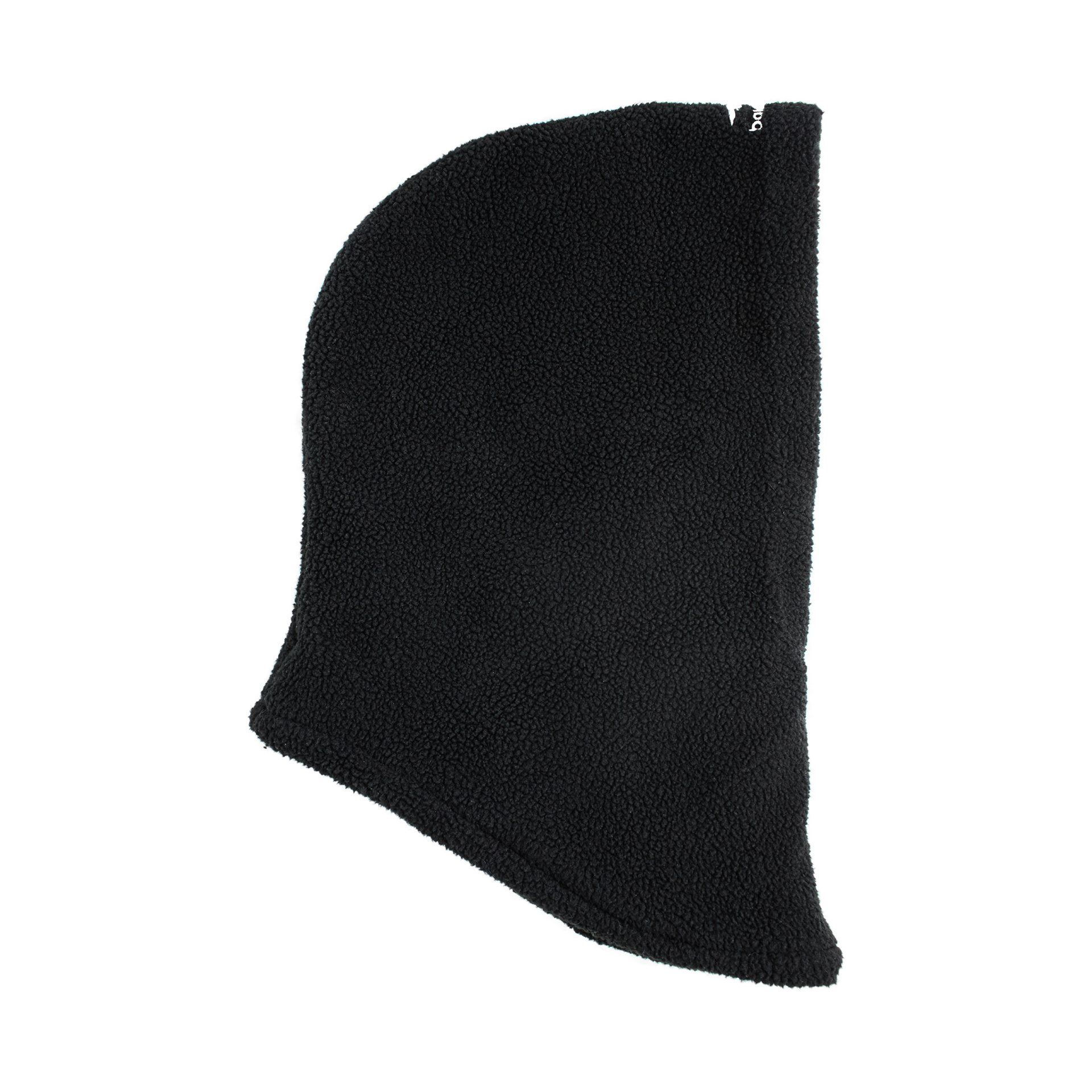 Balenciaga Черный капор с логотипом