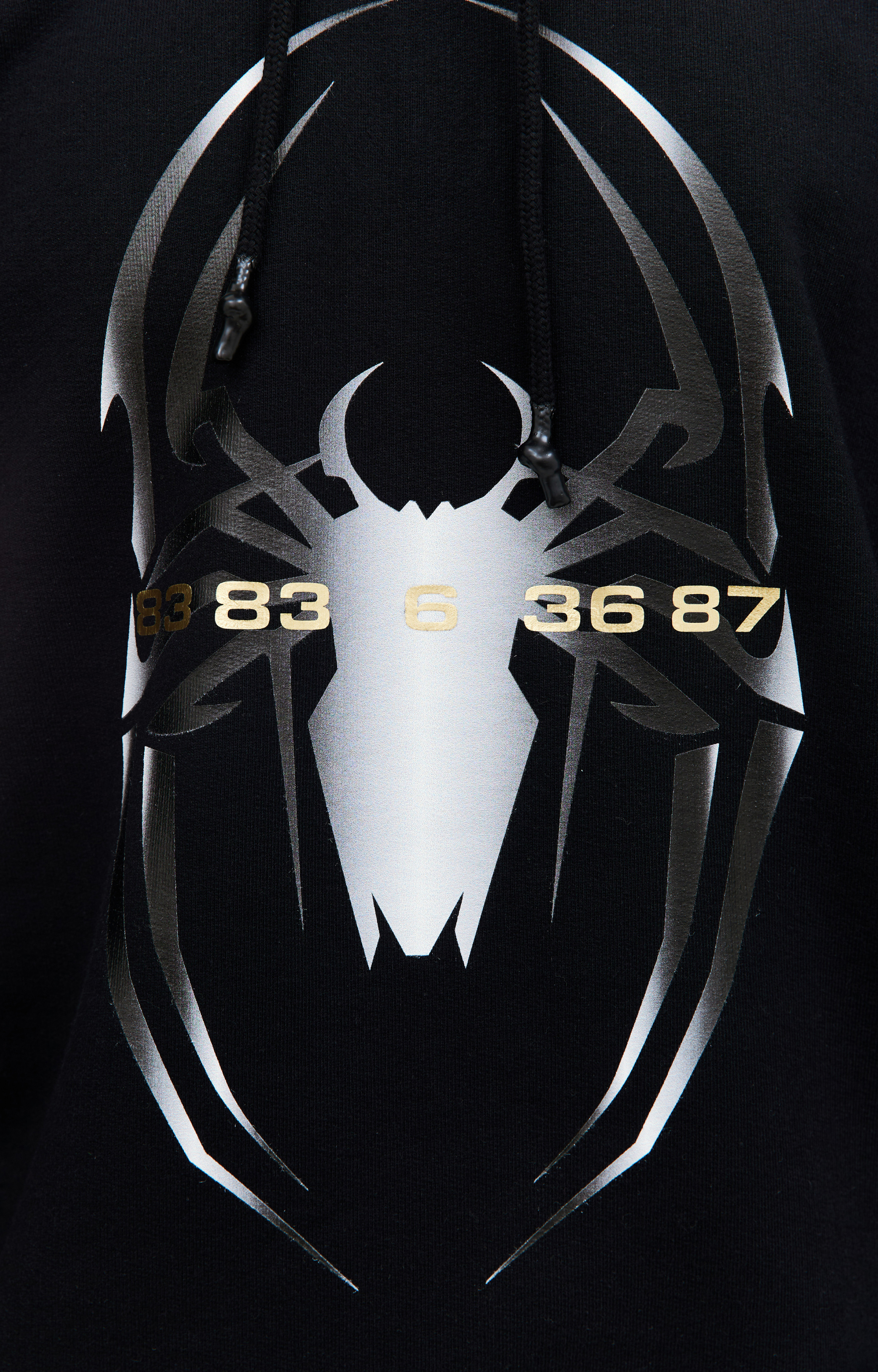 VTMNTS Черное худи Spider