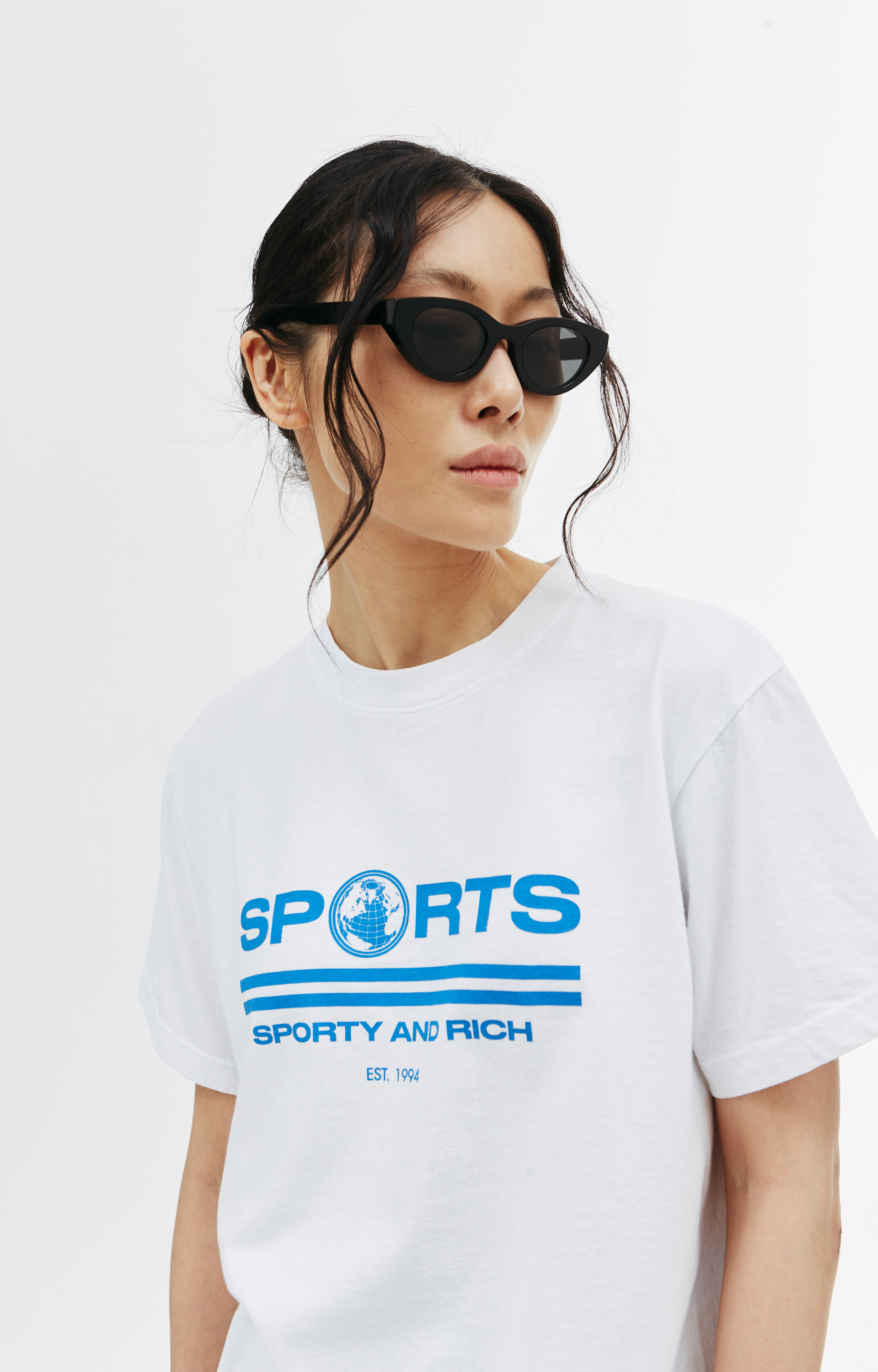 SPORTY & RICH Футболка с принтом Sports