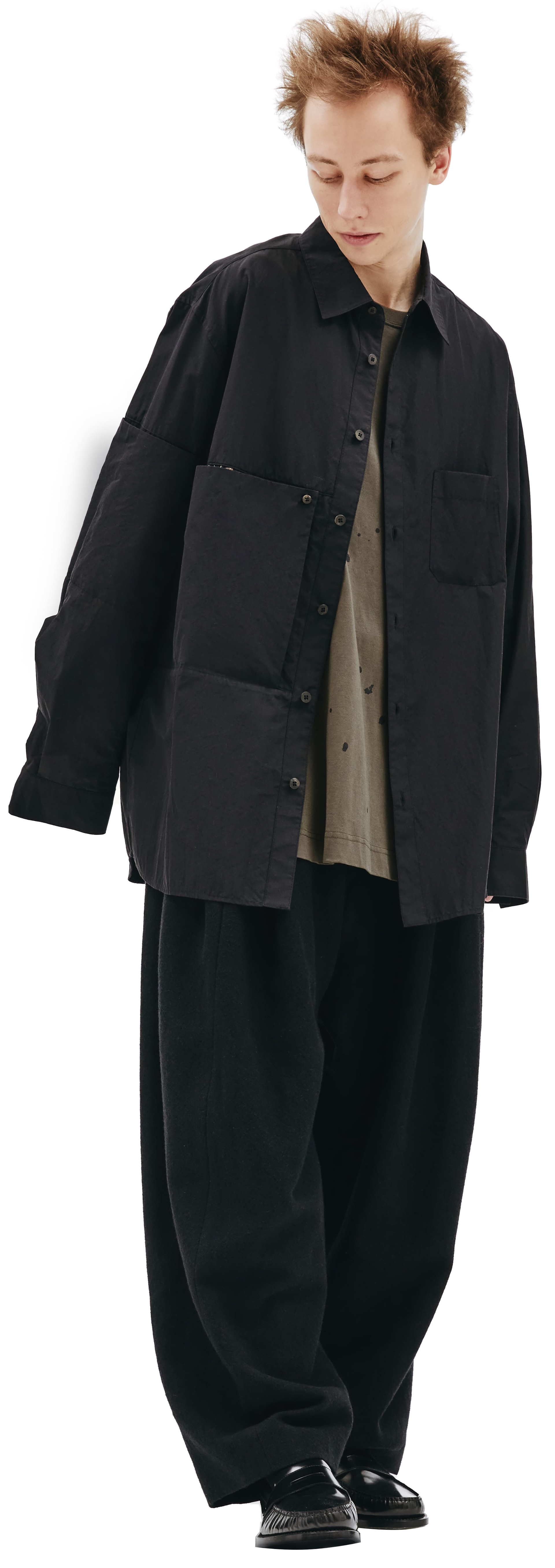 Ziggy Chen Рубашка С Потайным Принтом