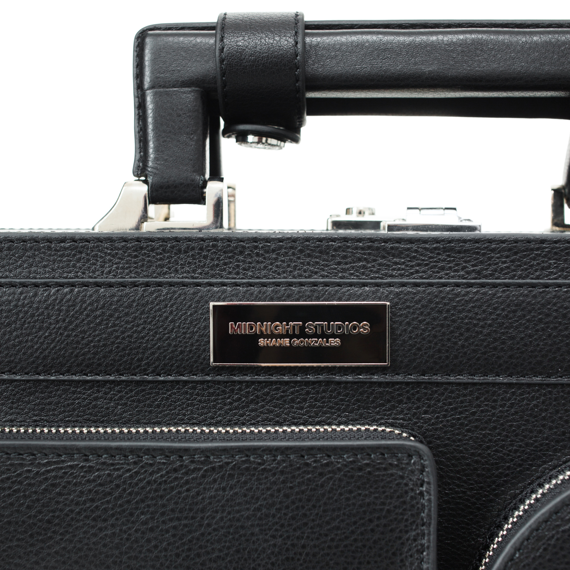 Midnight Studios Чемодан Brooklyn Box из кожи