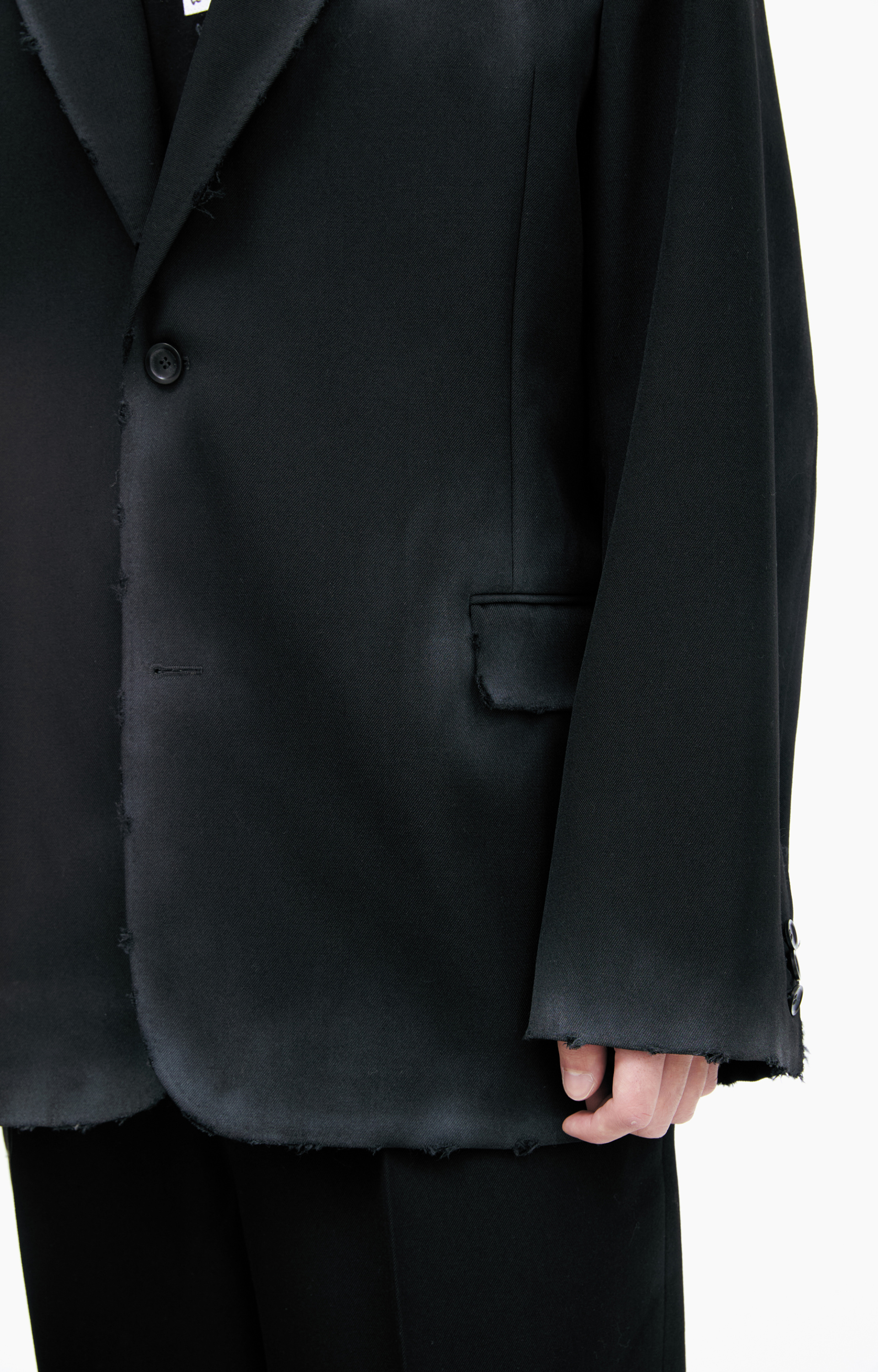 Doublet Пиджак с эффектом потертостей