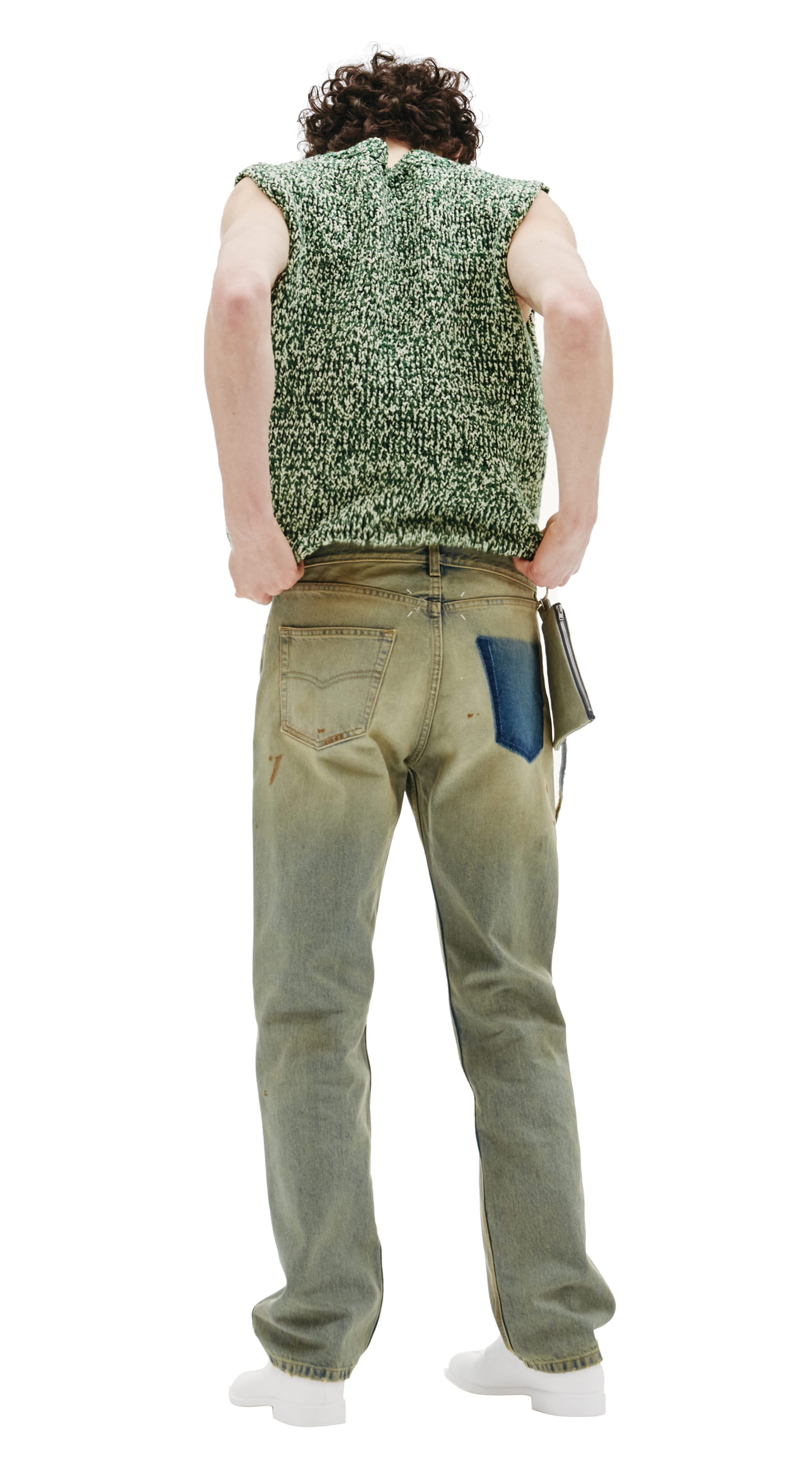 Maison Margiela Джинсы Memory of с винтажным эффектом