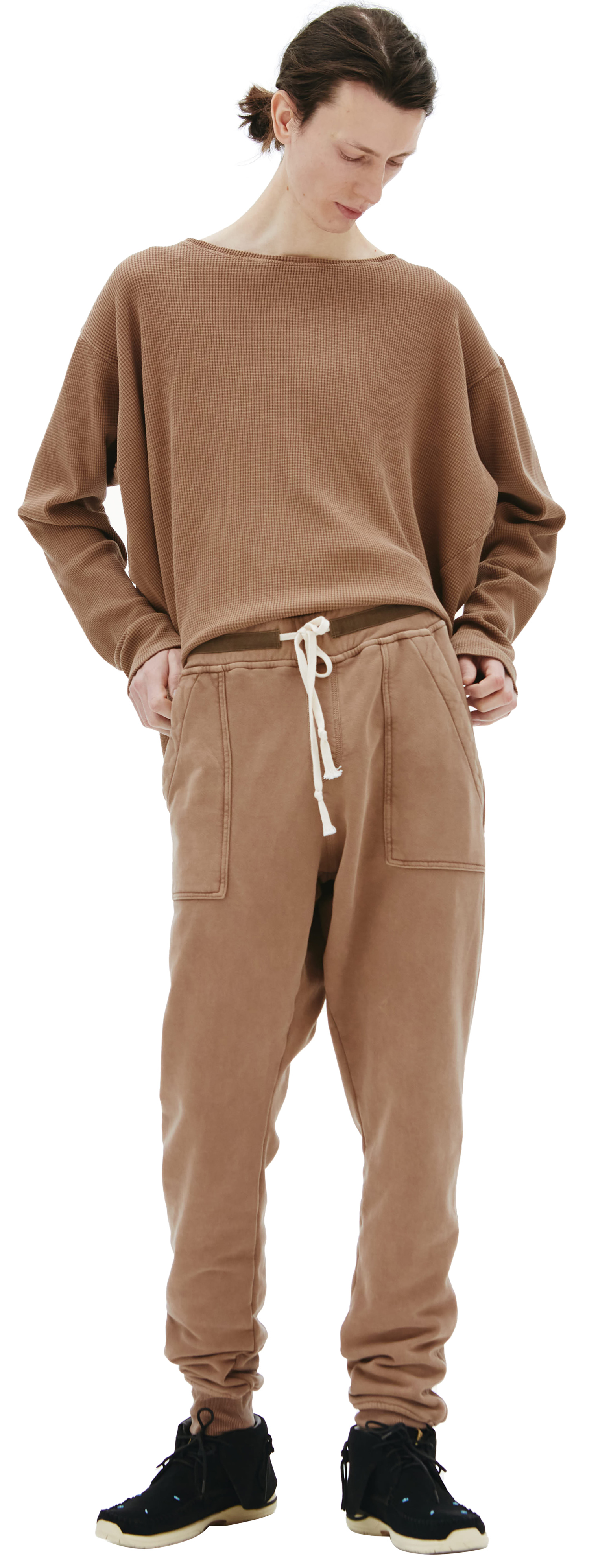 Greg Lauren Базовые брюки из хлопка
