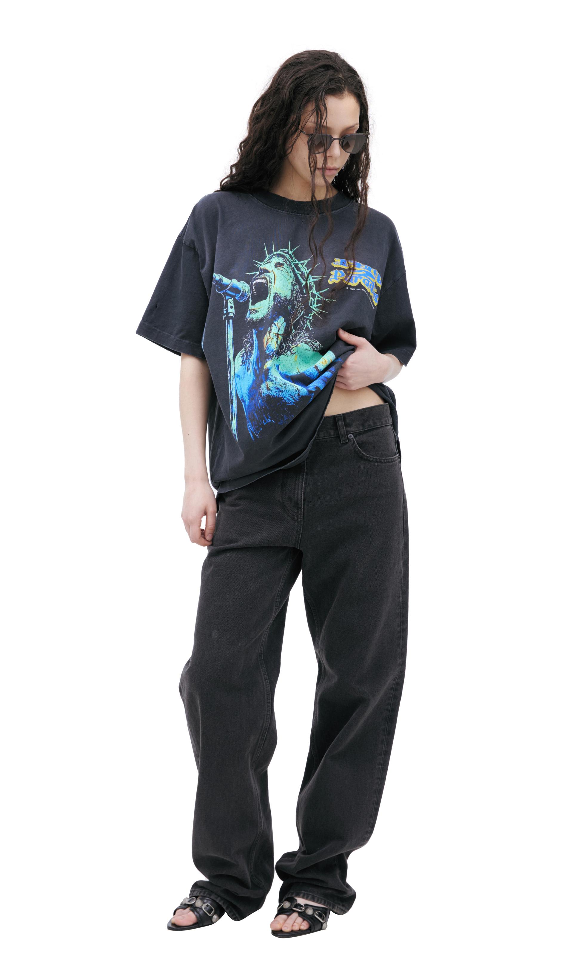 Hellstar Хлопковая футболка с принтом