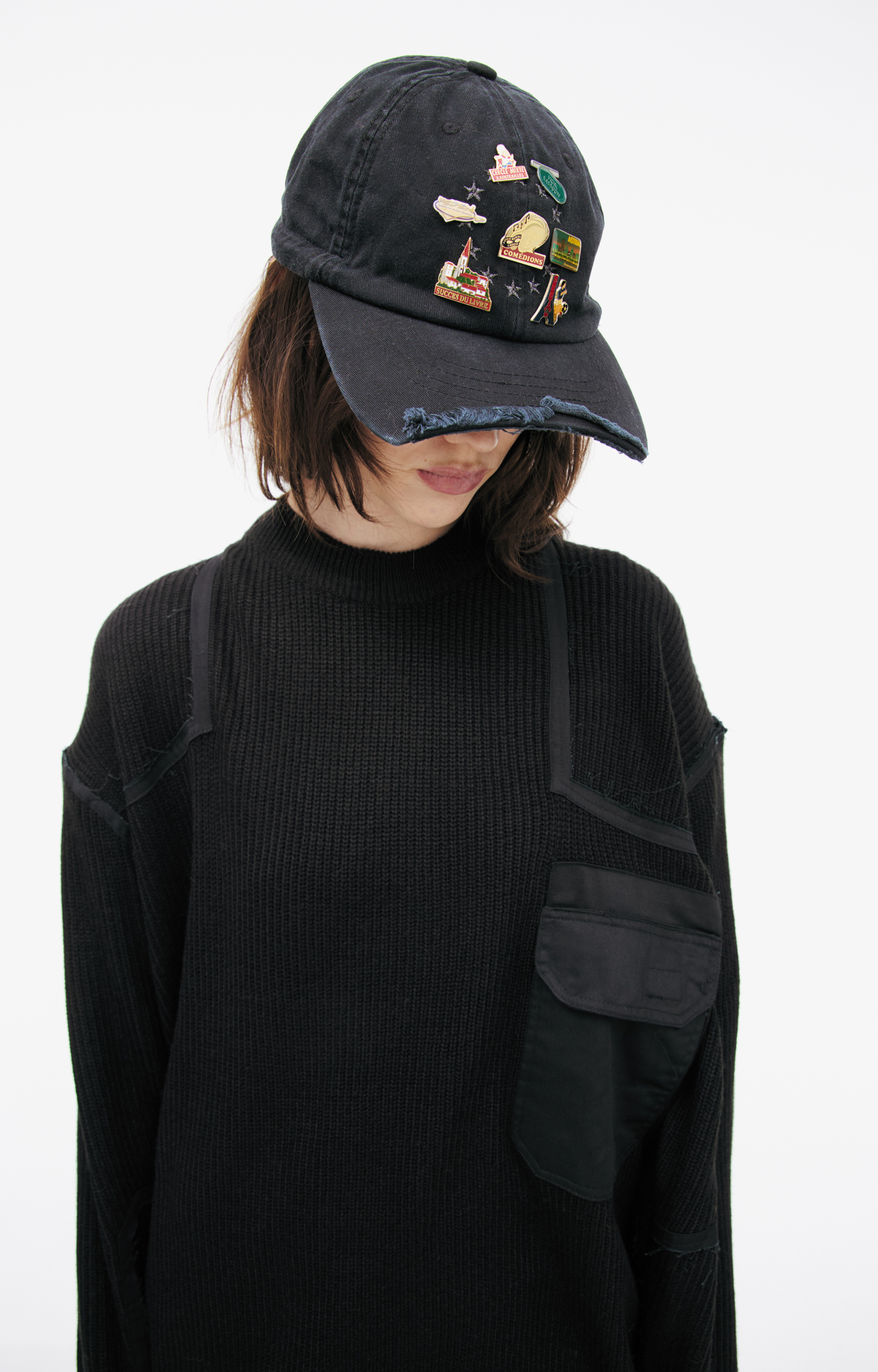 PROTOTYPES Свитер с контрастными швами