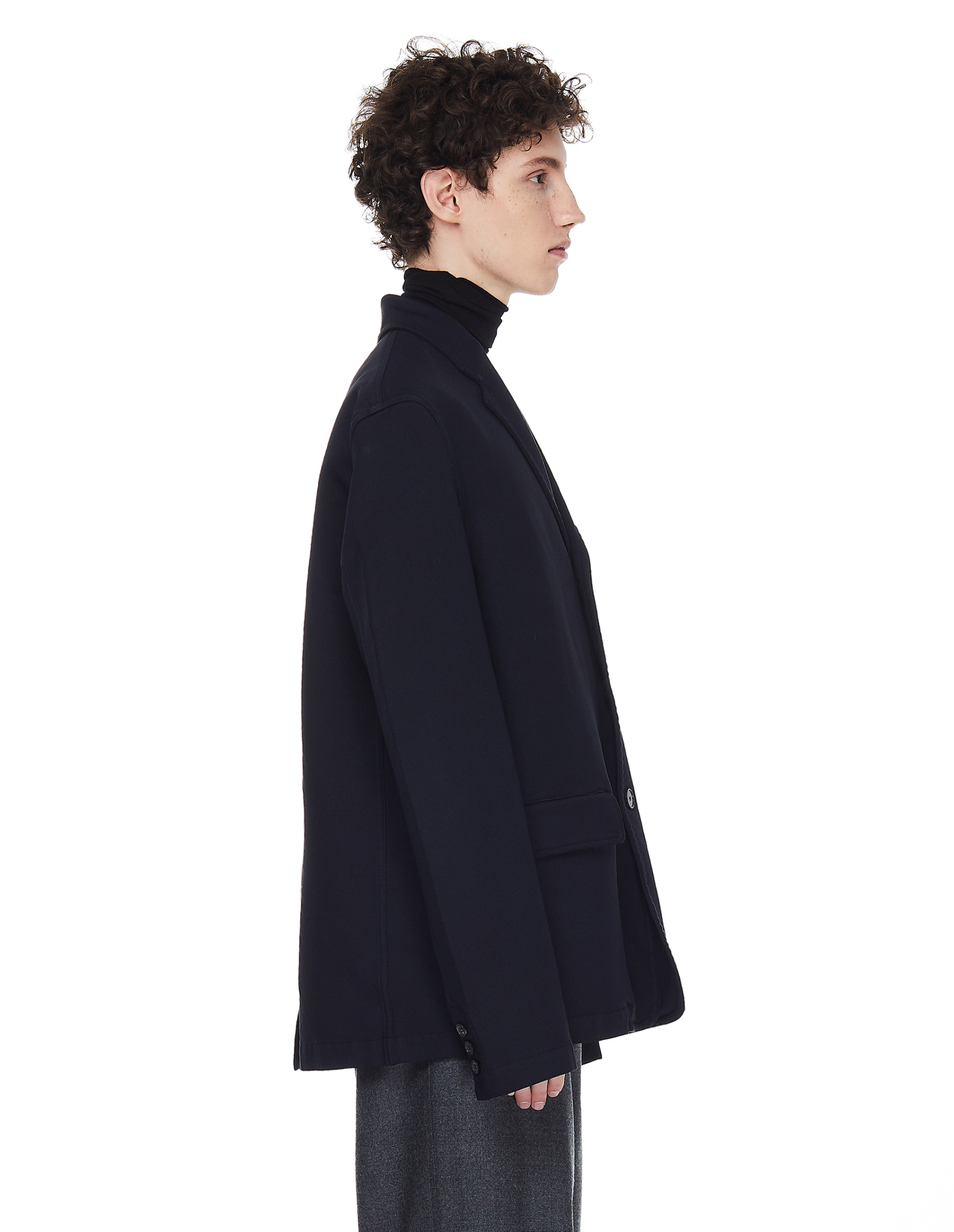 OAMC Темно-синий пиджак Chemical