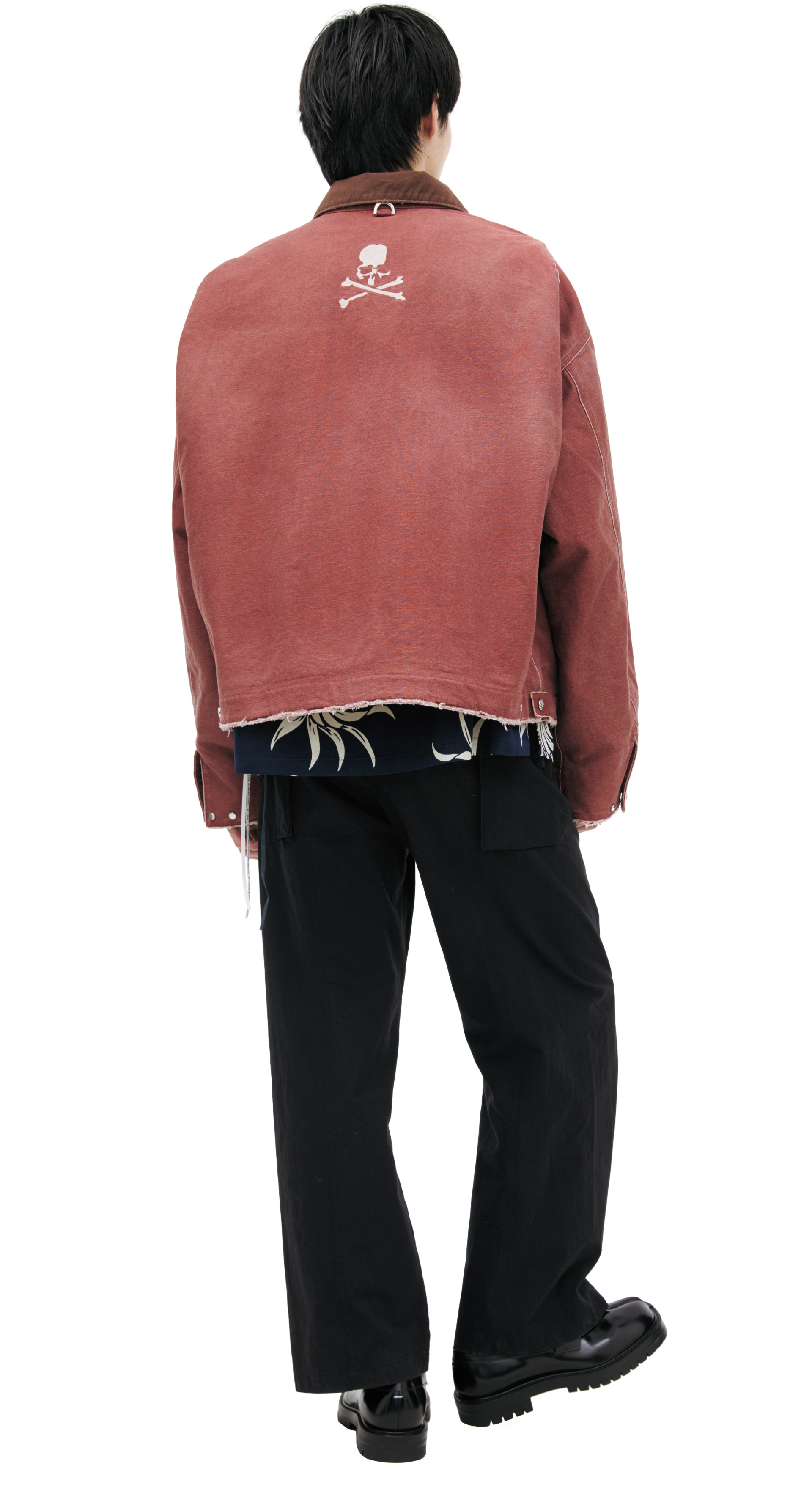 Mastermind WORLD Куртка с необработанными краями