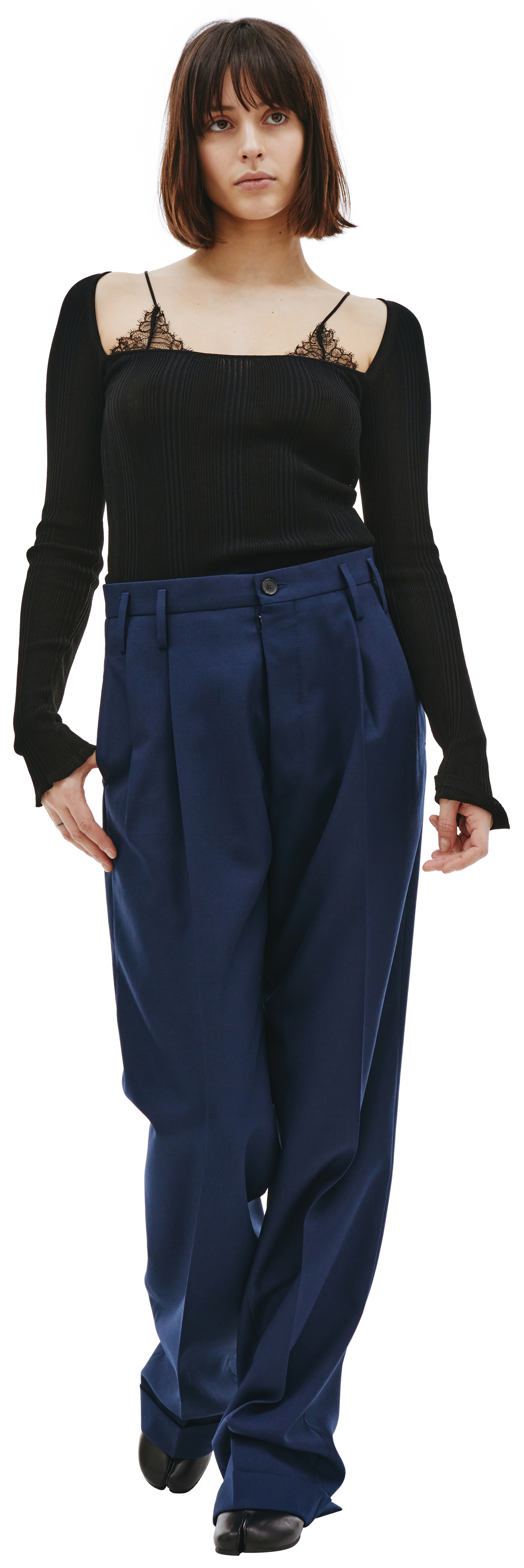 Maison Margiela Прямые брюки со стрелками