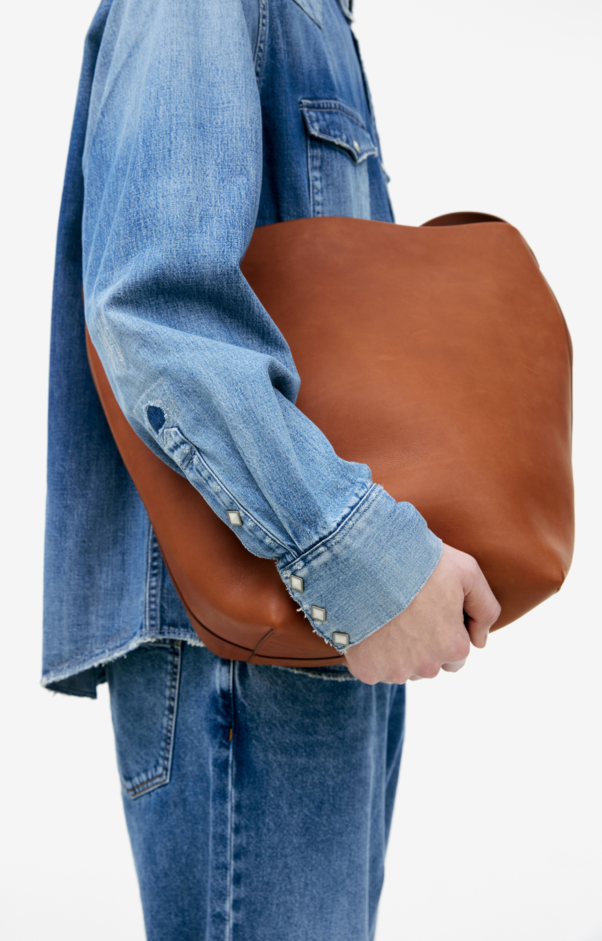 visvim Джинсовая куртка на пуговицах