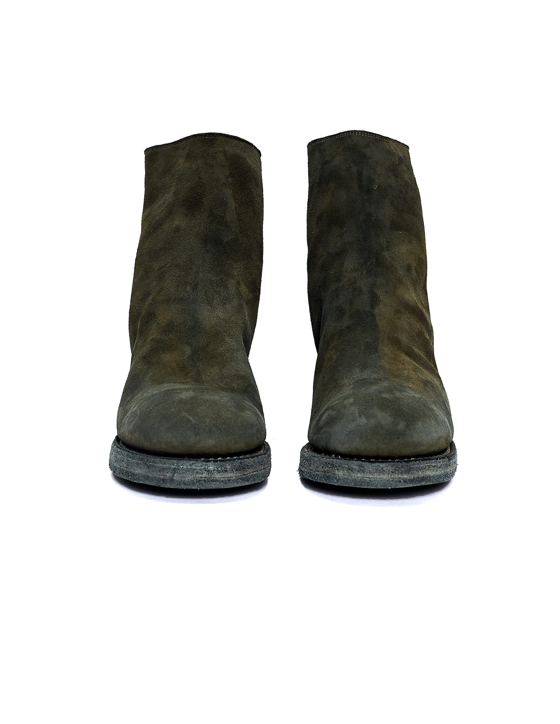 Guidi Ботильоны на металлическом каблуке