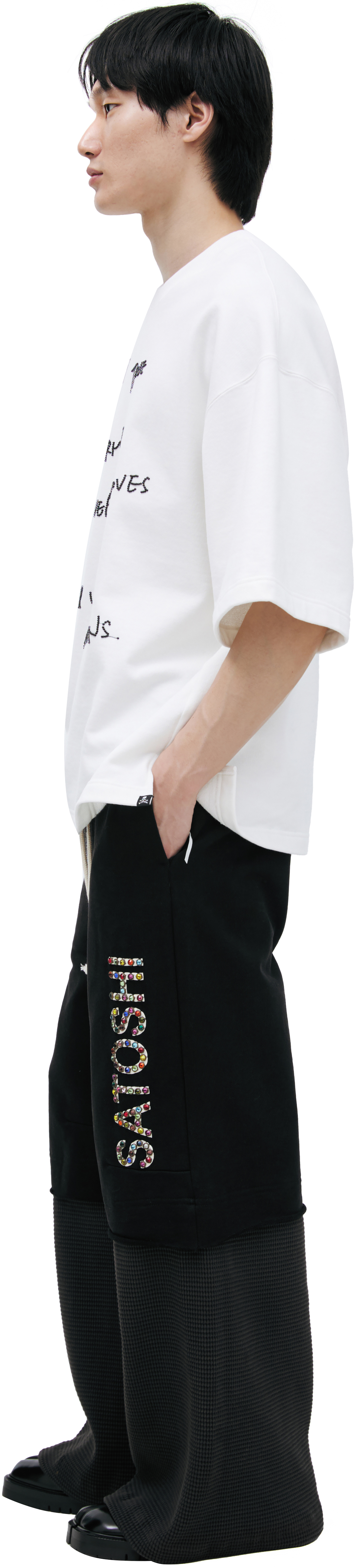 Mastermind WORLD Футболка с вышитым логотипом