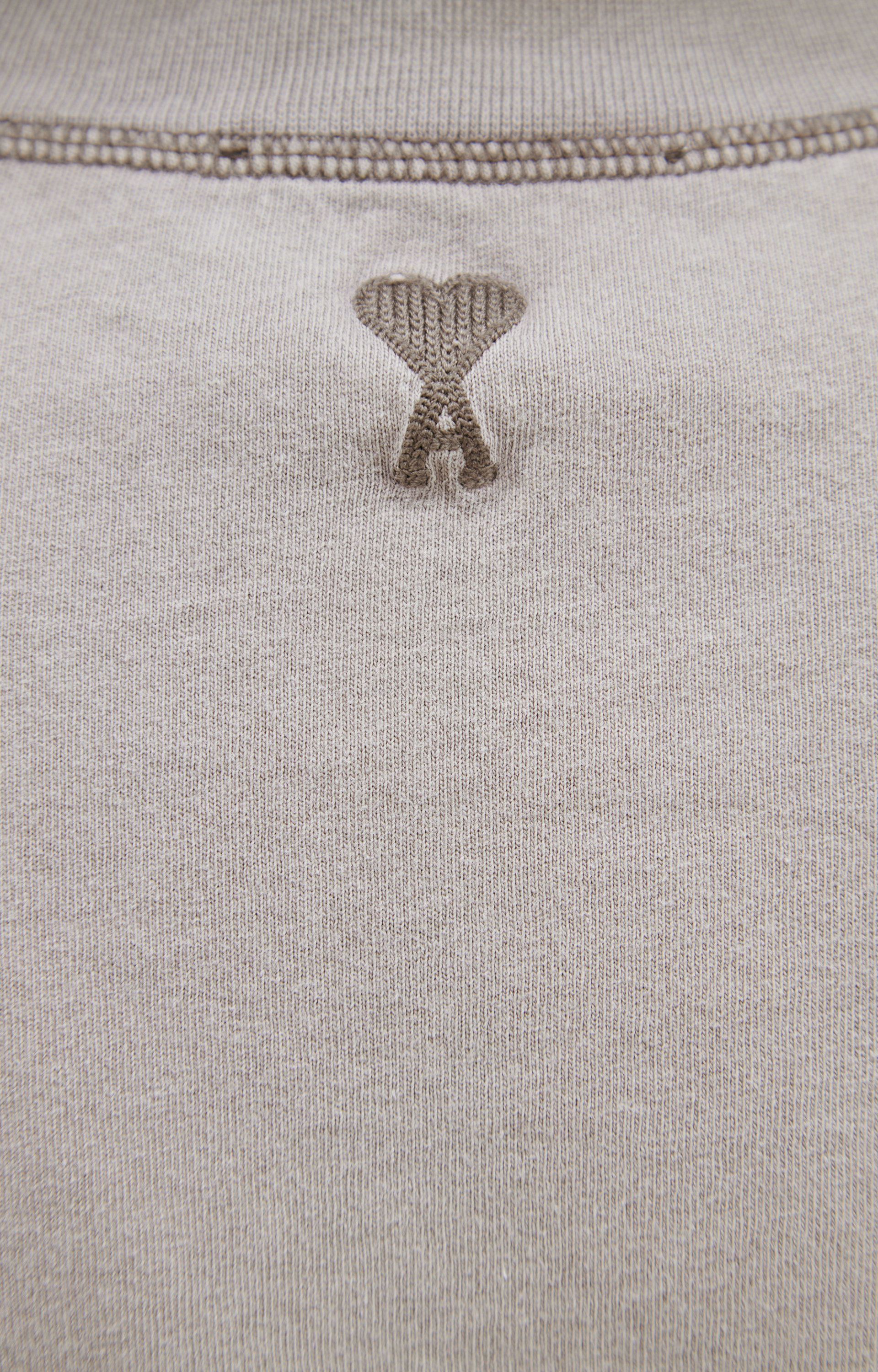 AMI PARIS Футболка с контрастными швами