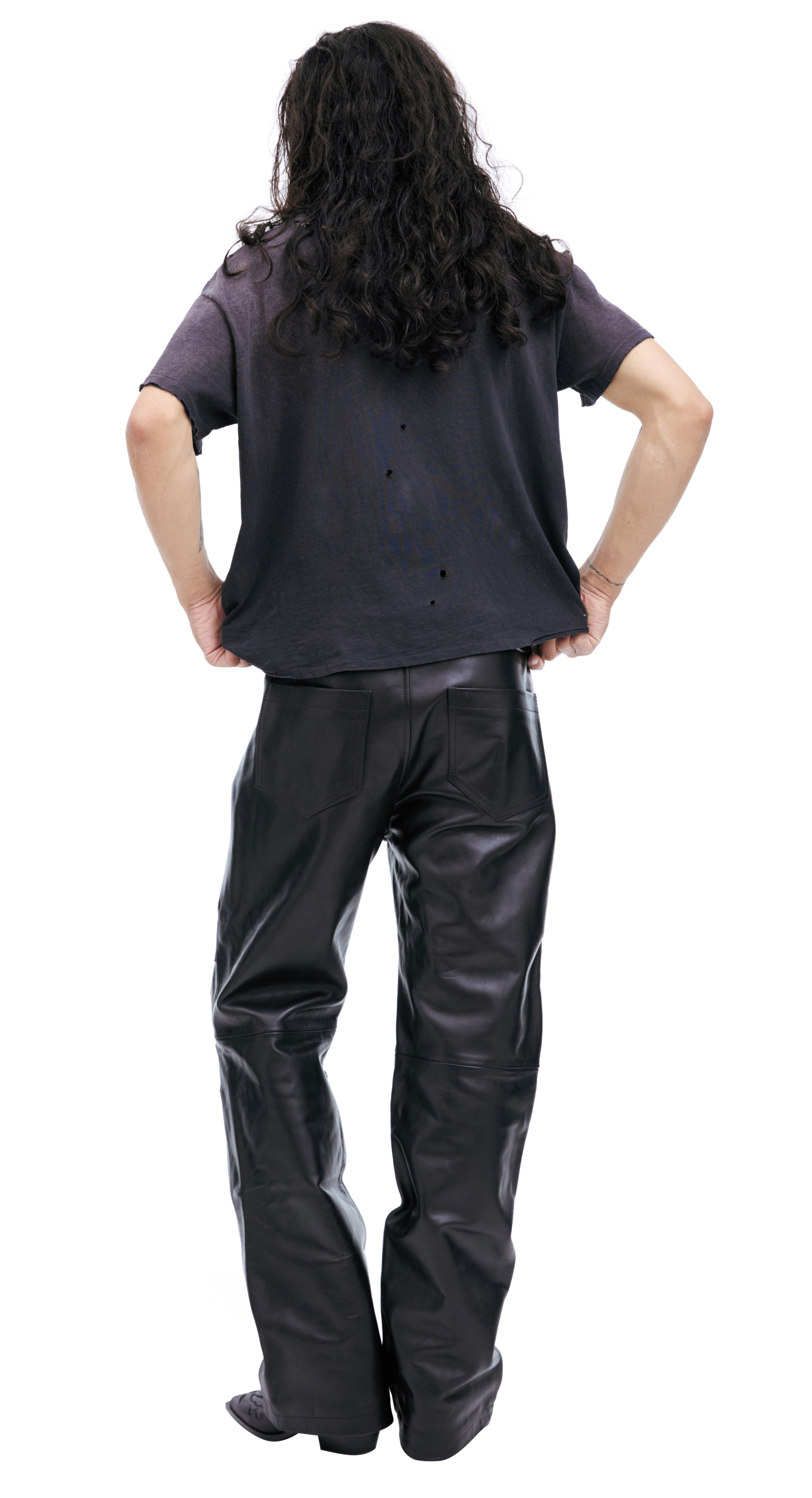 Enfants Riches Déprimés Кожаные брюки