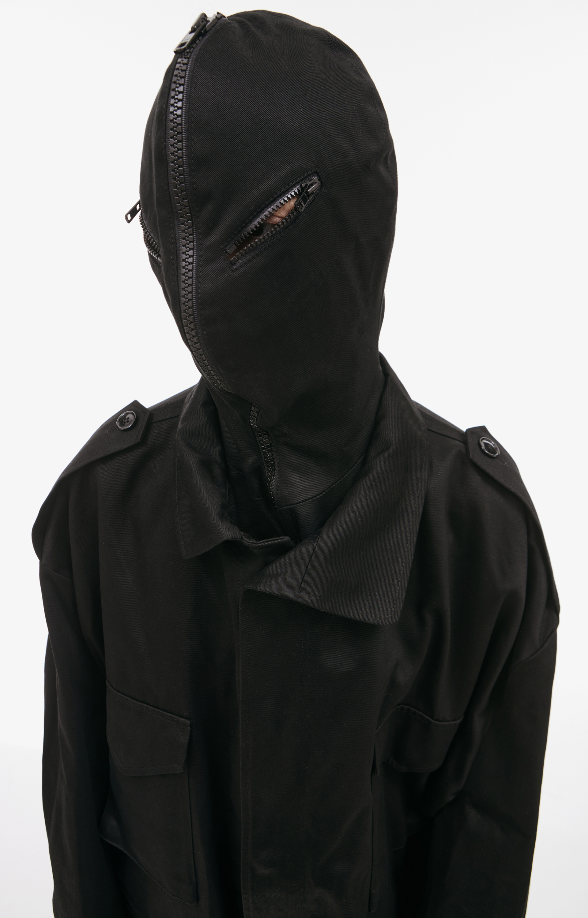 VETEMENTS Хлопковая куртка с капюшоном