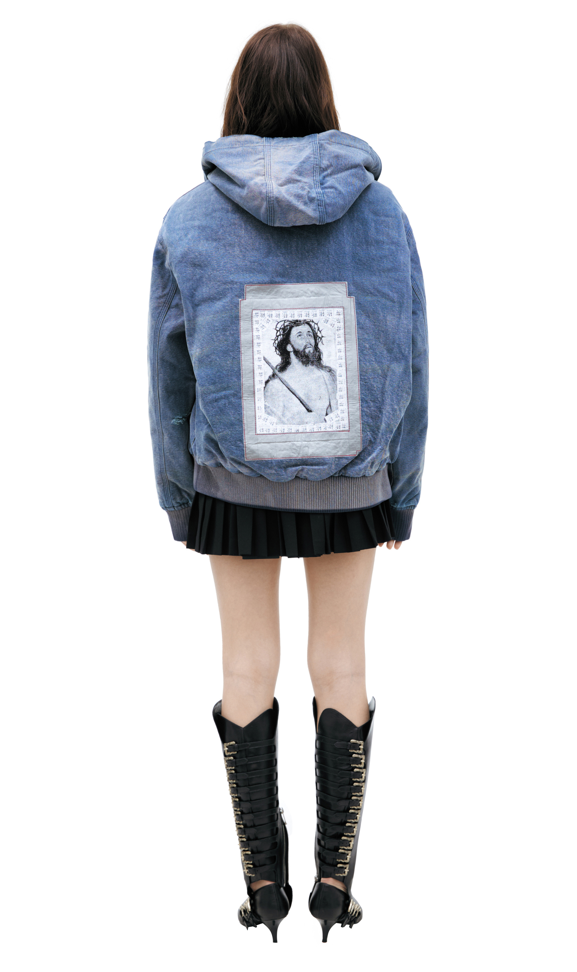 Enfants Riches Déprimés Джинсовая куртка с патчами