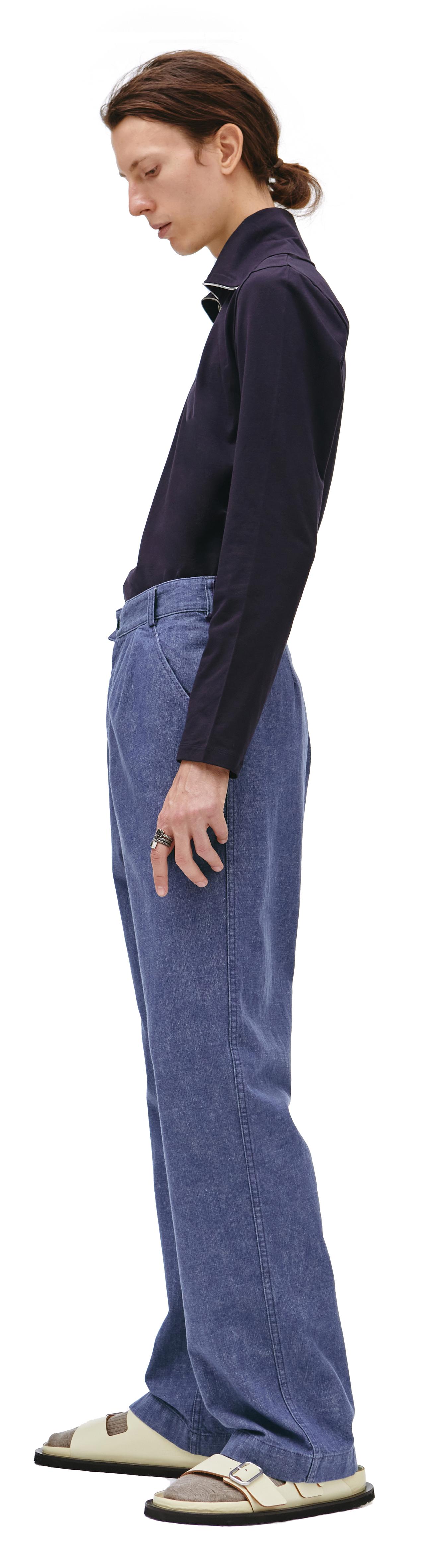 Maison Margiela Прямые брюки с защипами