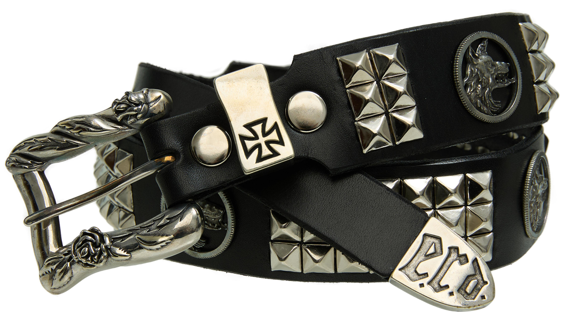 Enfants Riches Déprimés Ремень с металлическими вставками