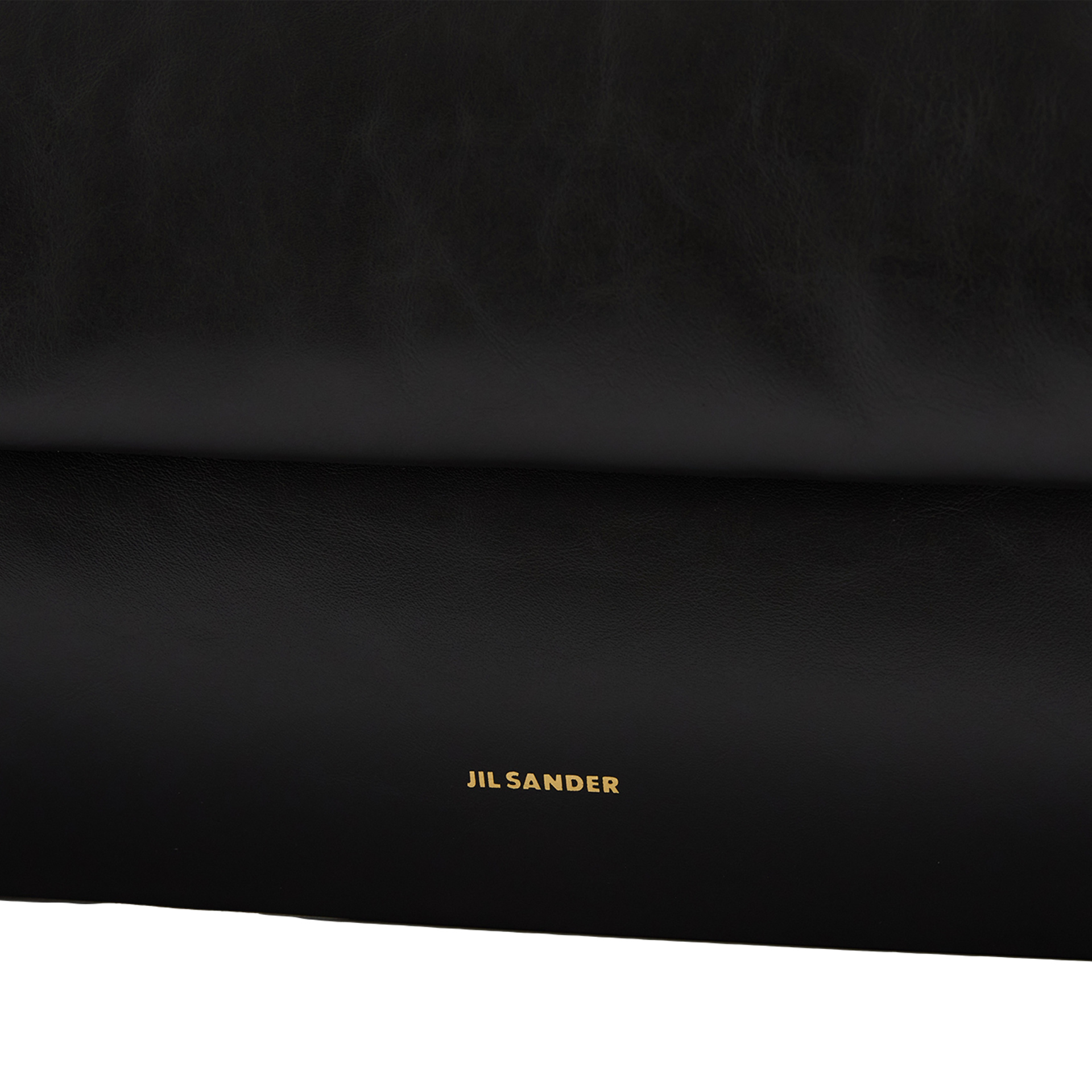 Jil Sander Кожаная сумка с логотипом