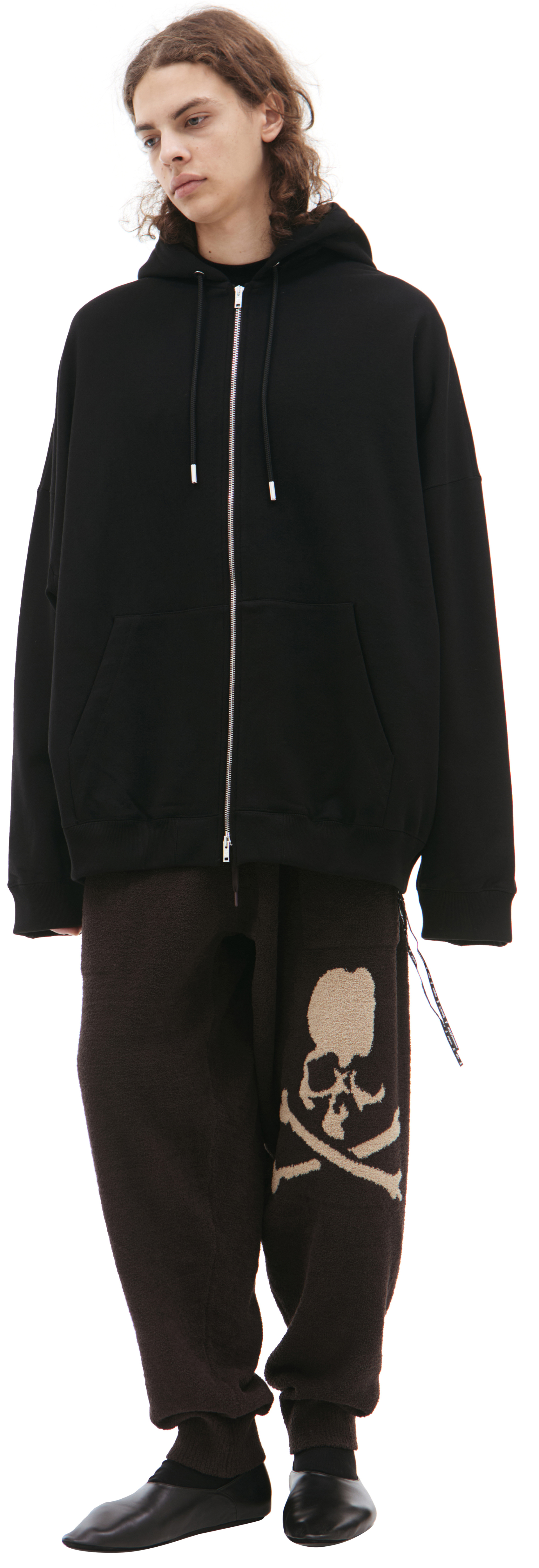 Mastermind WORLD Черное худи на молнии