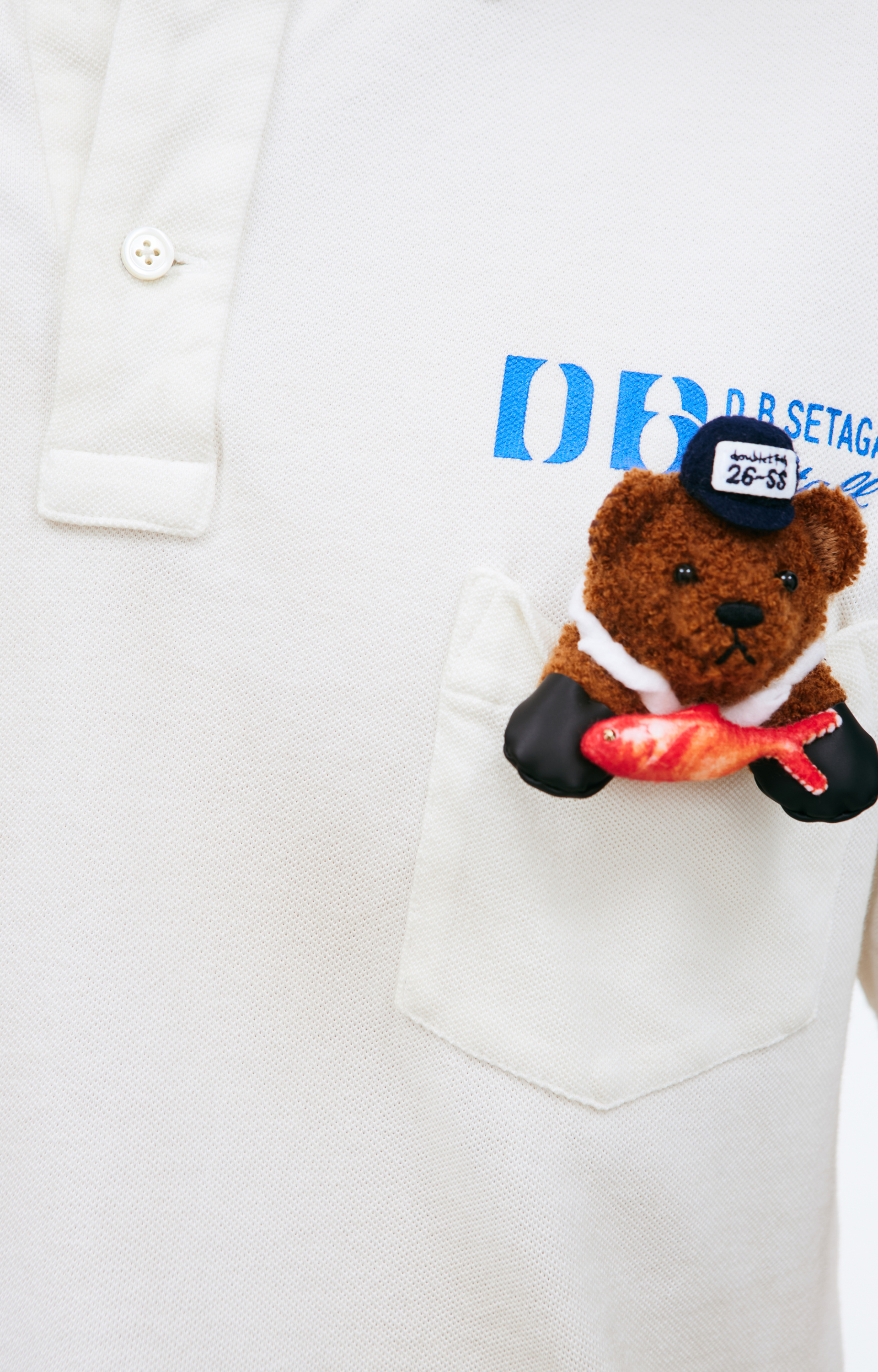 Doublet Поло WITH MY WORKWEAR BEAR