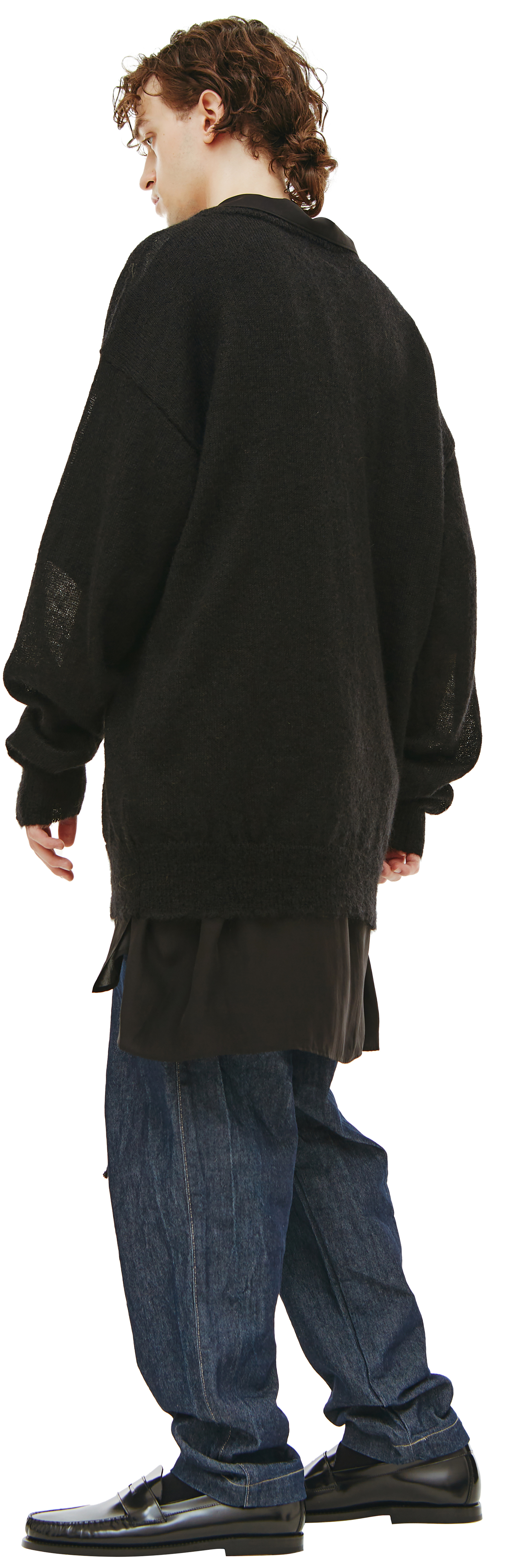 Enfants Riches Déprimés Оверсайз свитер с логотипом