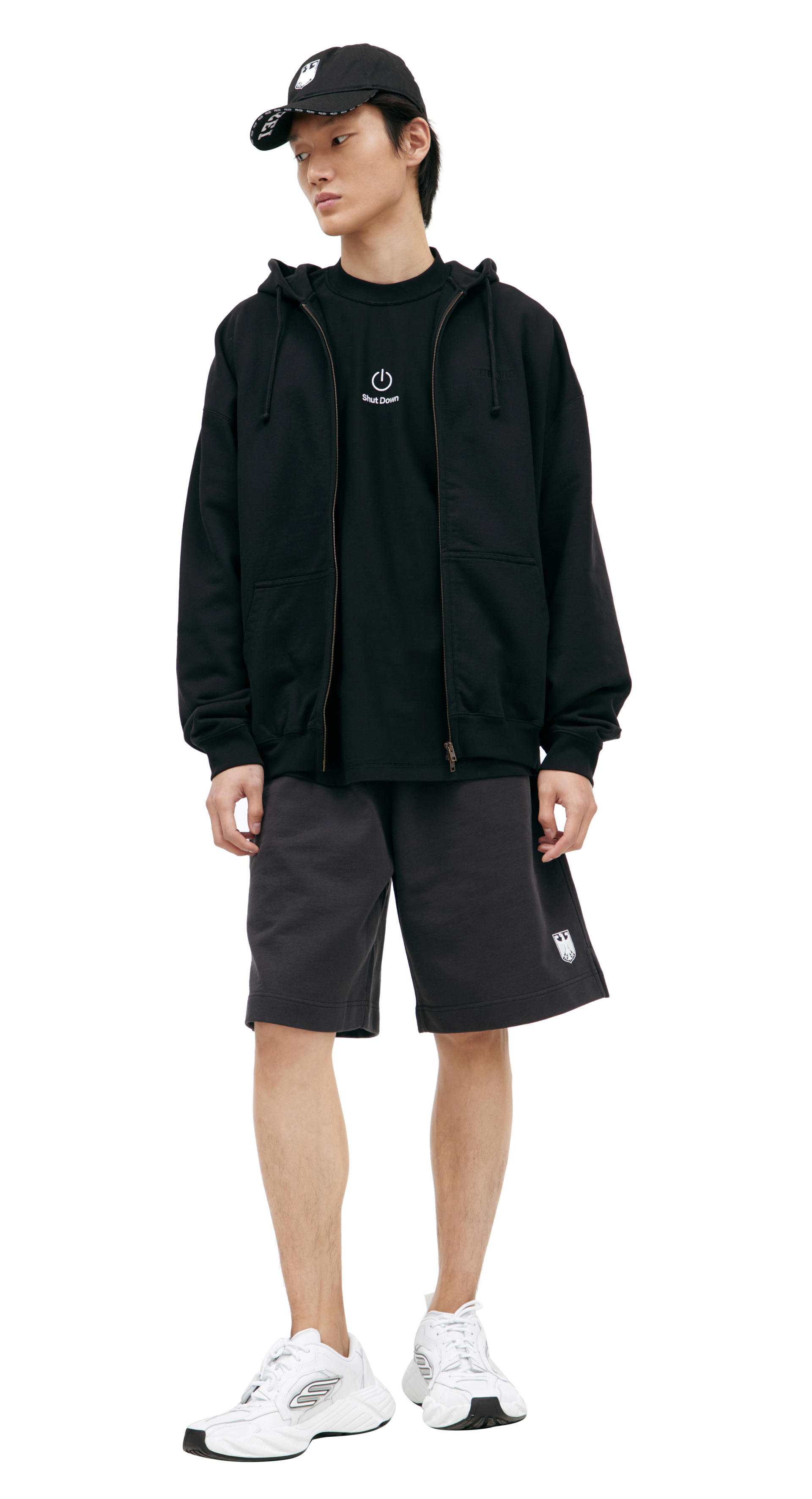 VETEMENTS Худи с вышитым логотипом