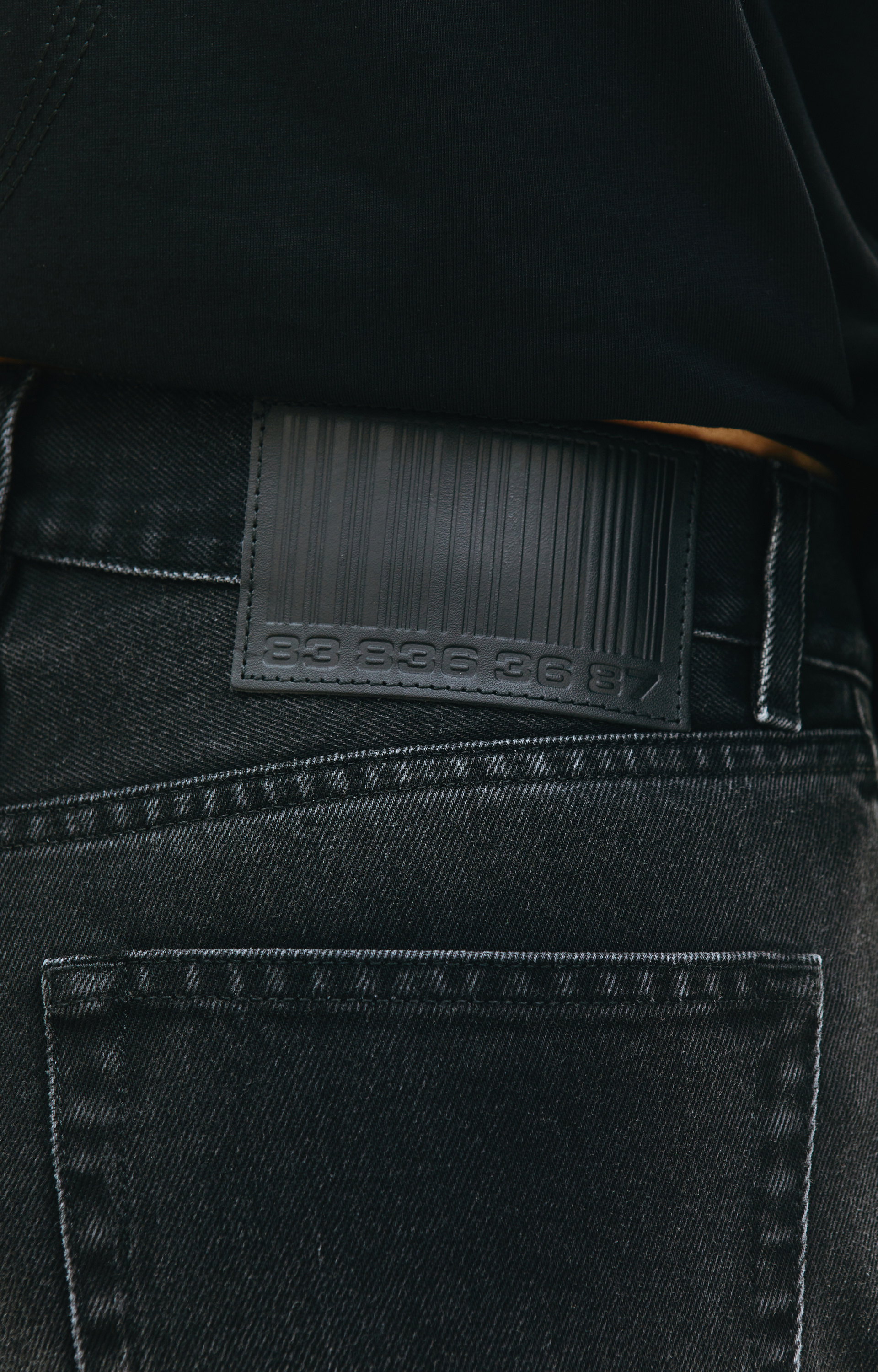 VTMNTS Черные прямые джинсы