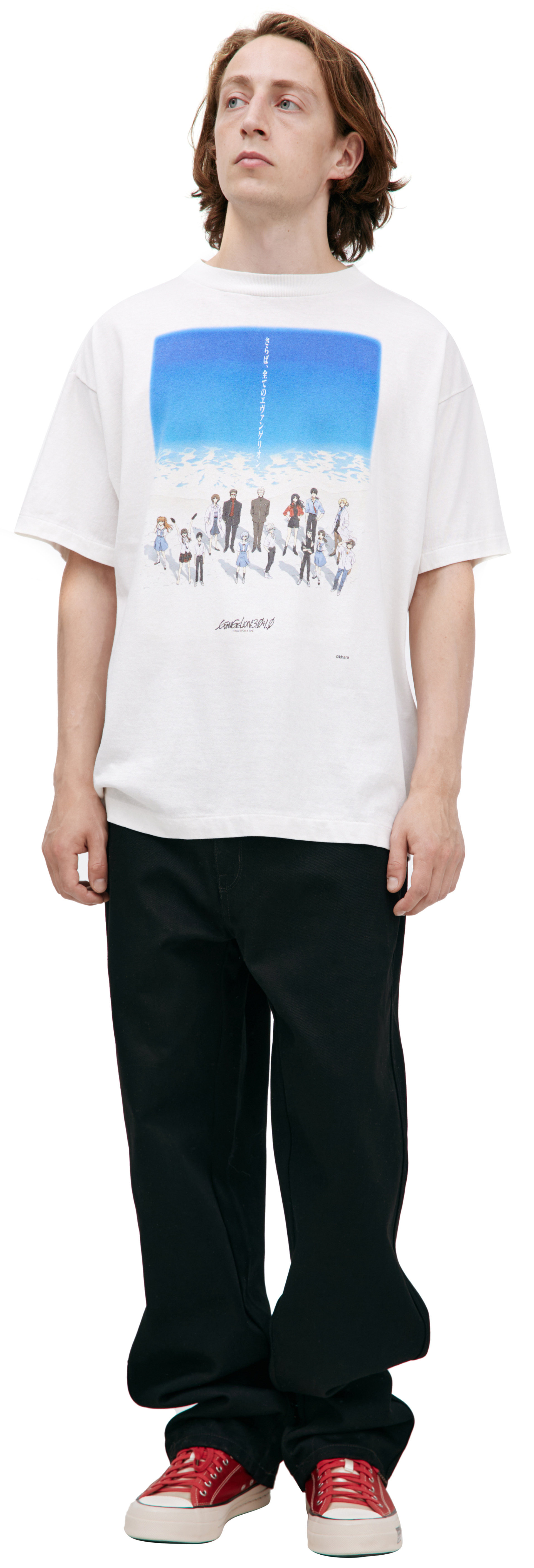 Saint Mxxxxxx Белая футболка из хлопка